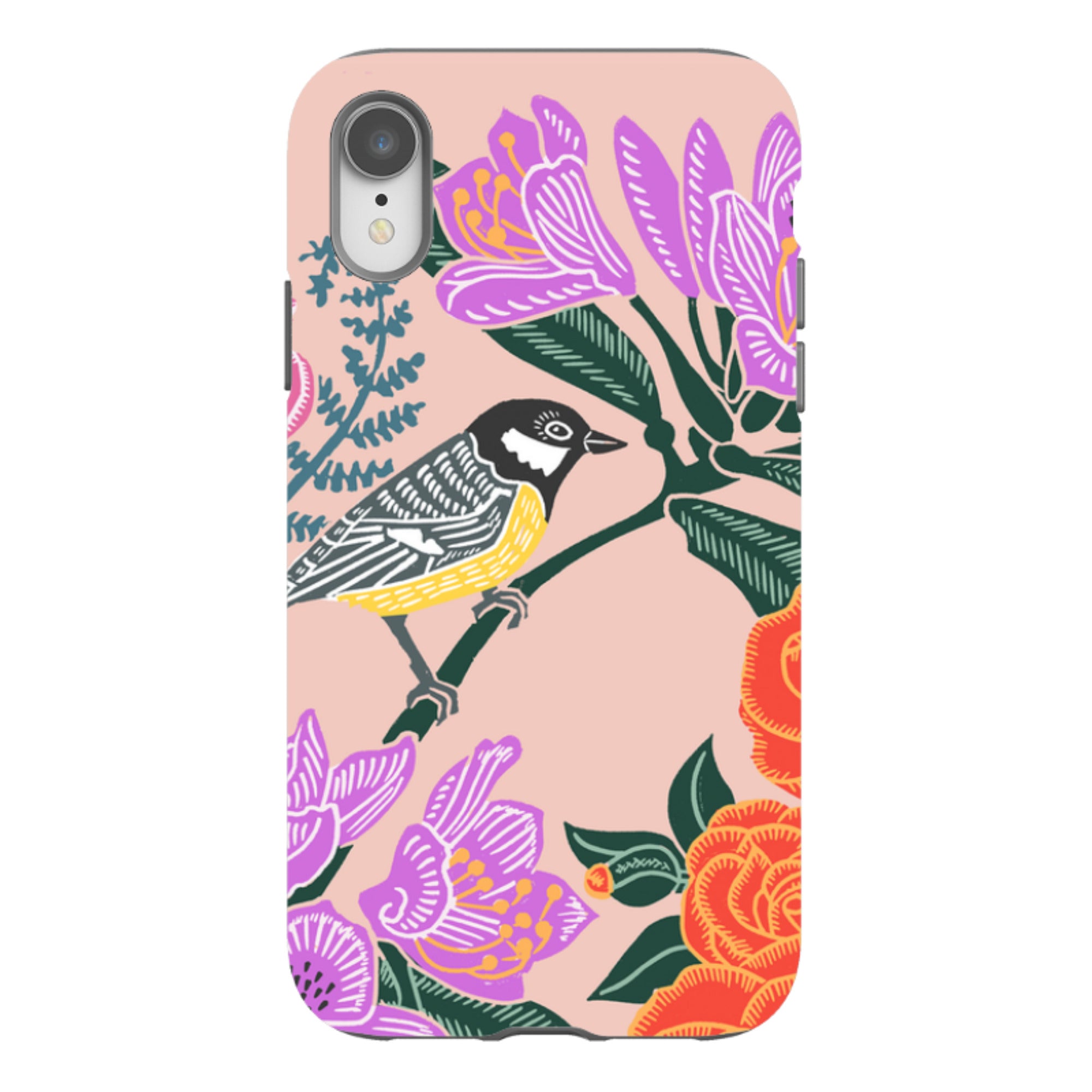 iPhone Tough Case - Camelia By Kate Heiss