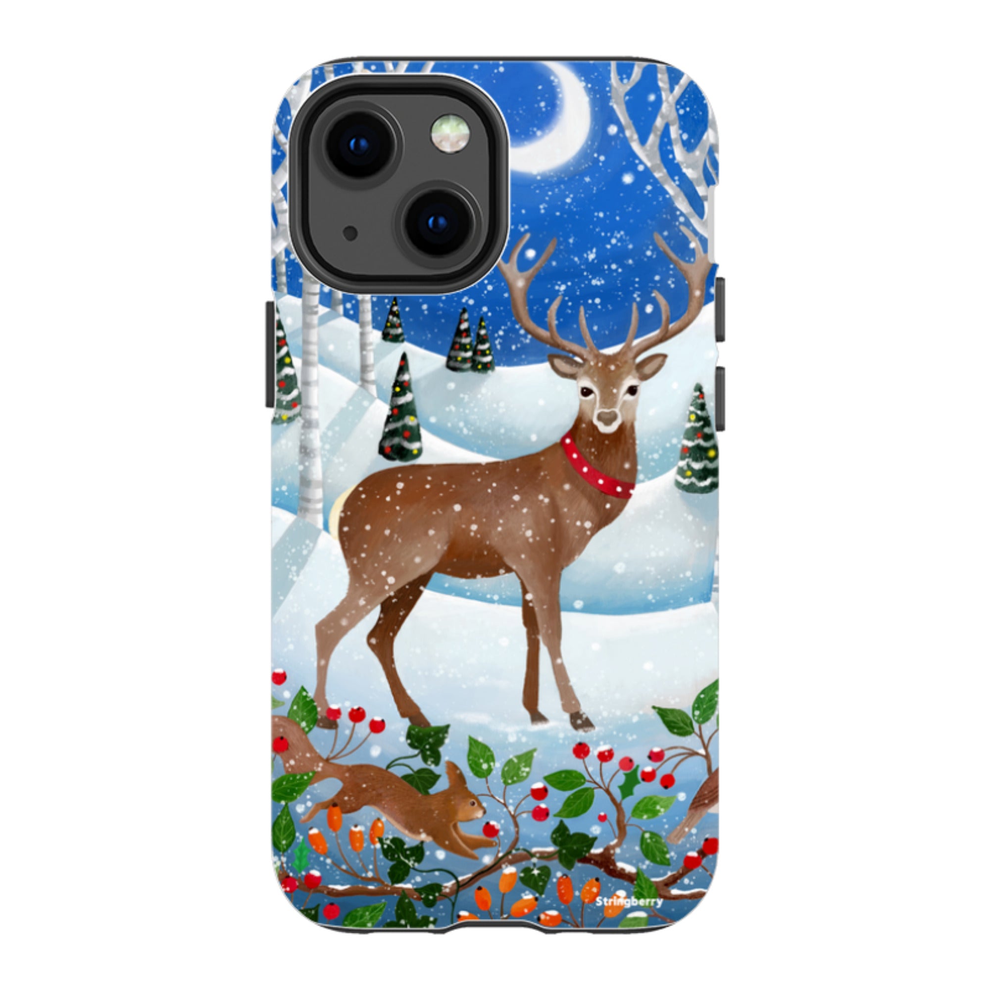 iPhone Tough Case - Deer By Bex Parkin
