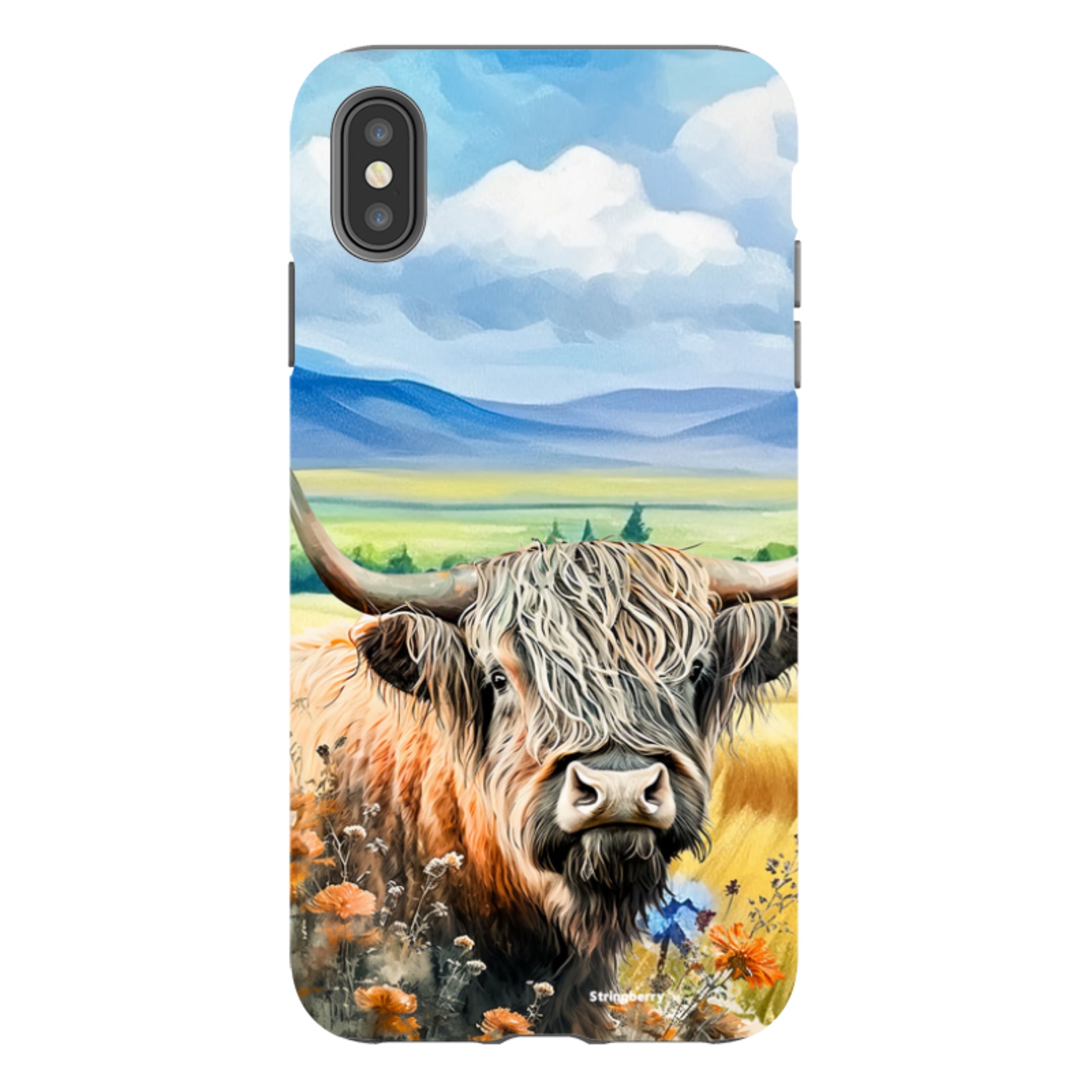iPhone Tough Case - Highland Cow V