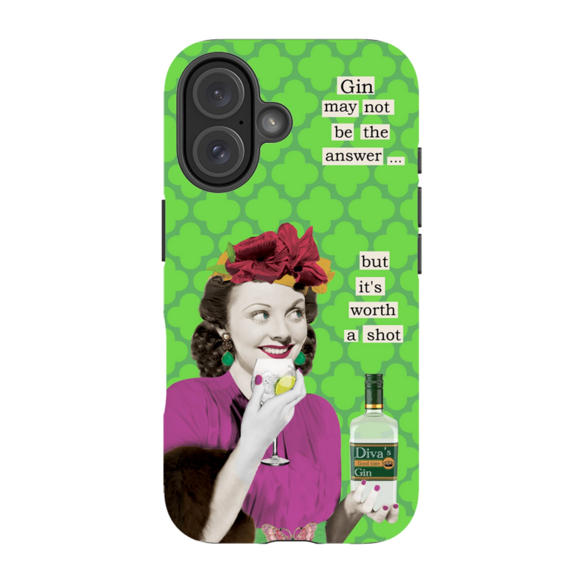 iPhone MagSafe Tough Case - Gin By Clare Jordan