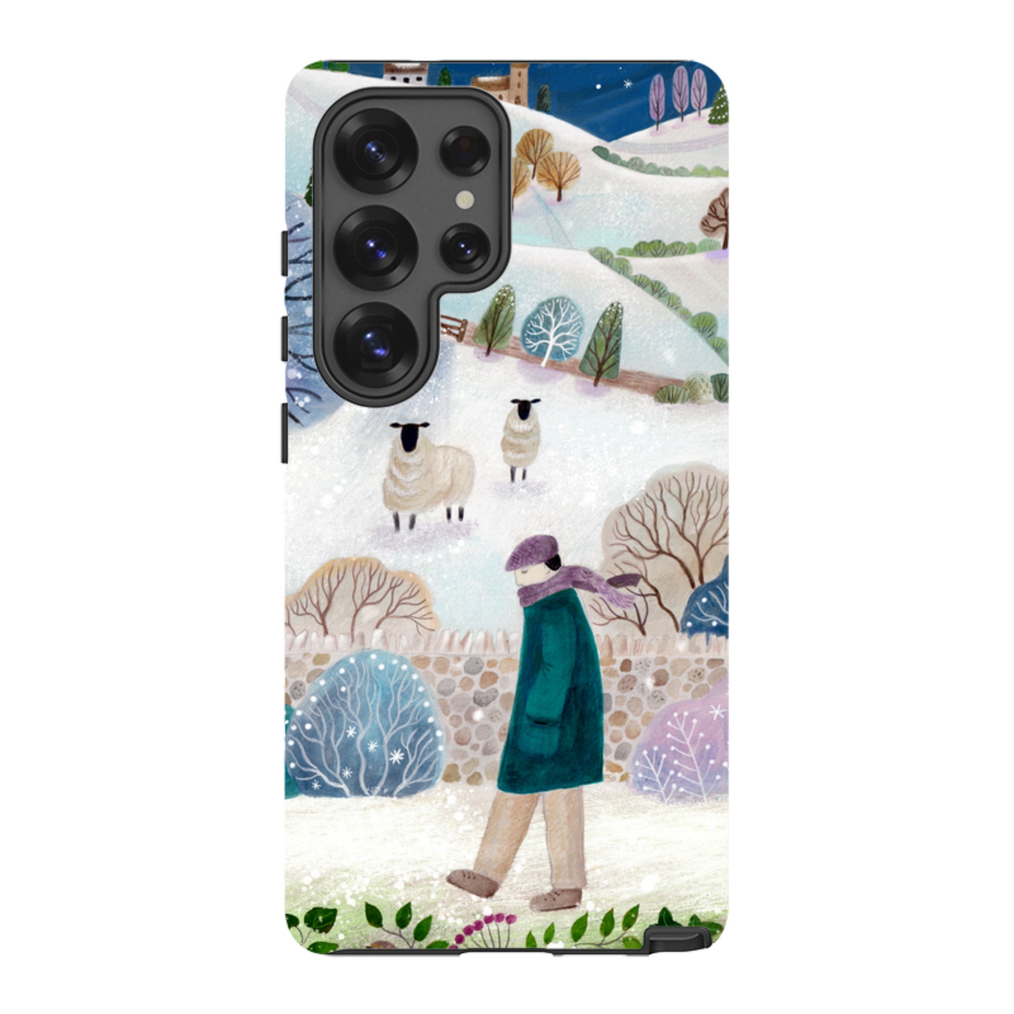 Samsung Tough Case - Across Snowy Fields By Bex Parkin