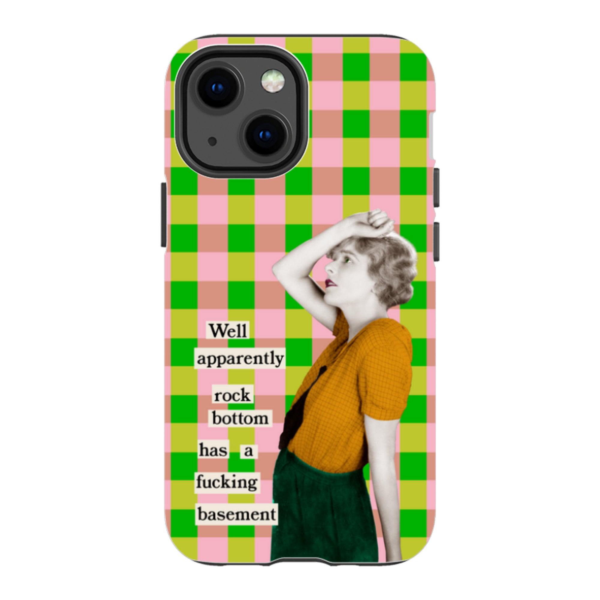 iPhone Tough Case - Rock Bottom By Clare Jordan