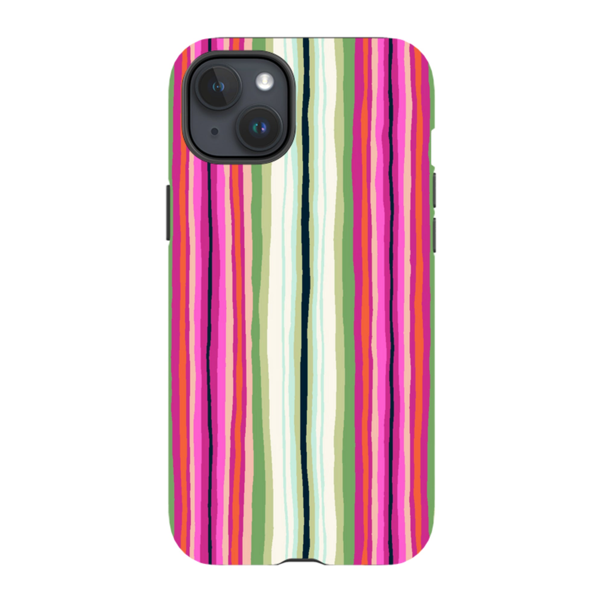 iPhone Tough Case - Atelier Stripe Windflower By Sarah Campbell