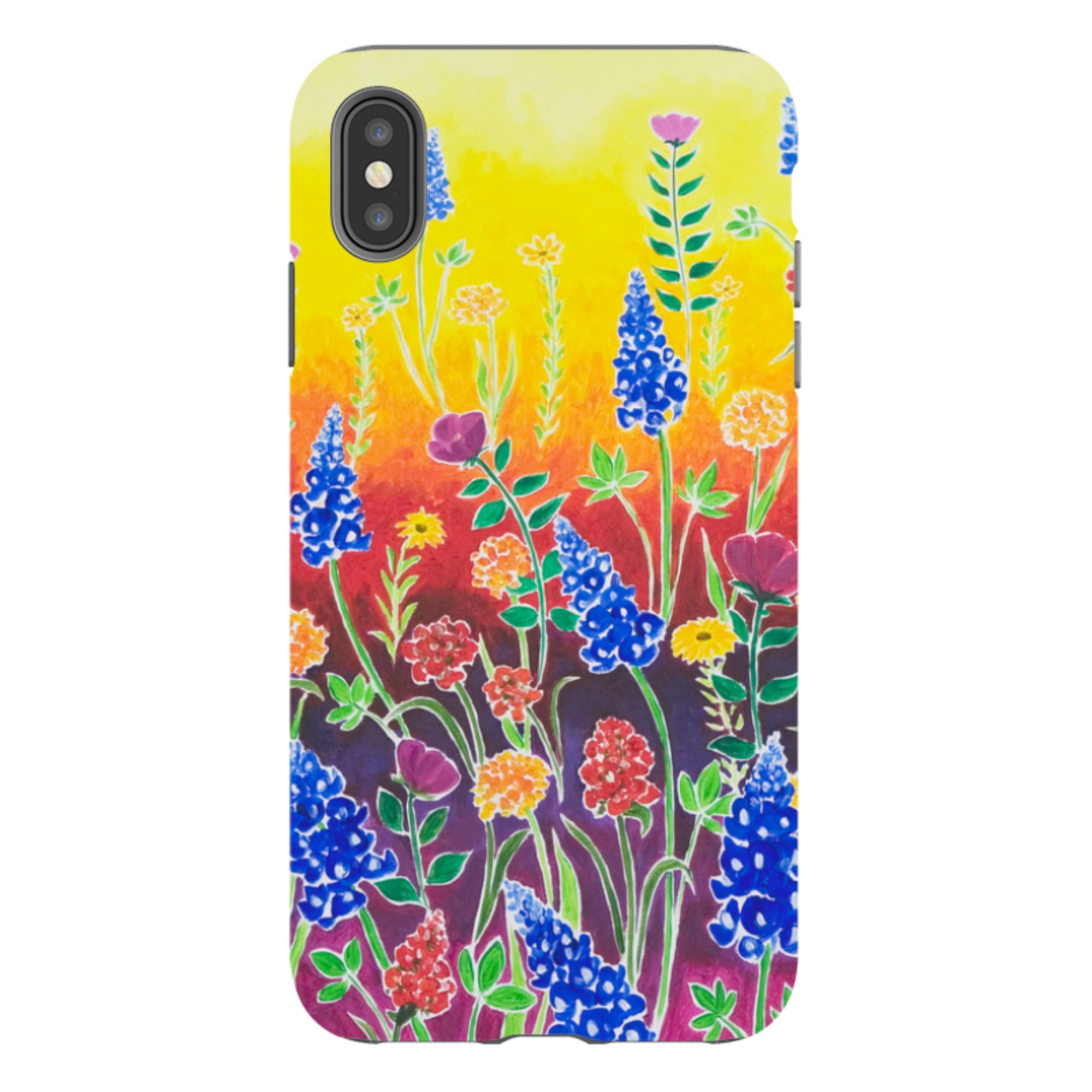 iPhone Tough Case - Wildflower Fantasy By Linda Calvert Jacobson