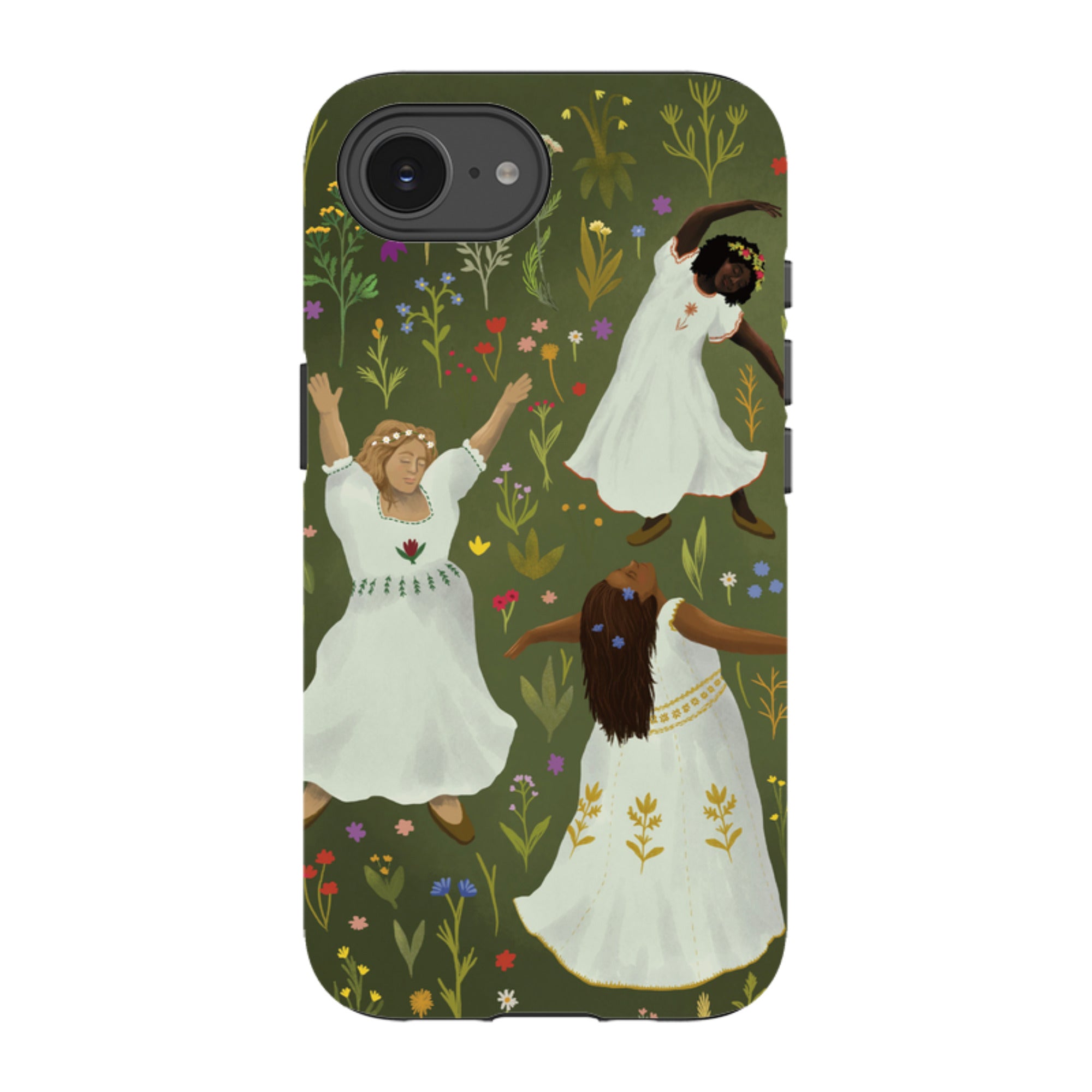 iPhone Tough Case - Folk Dance By Anna Stead