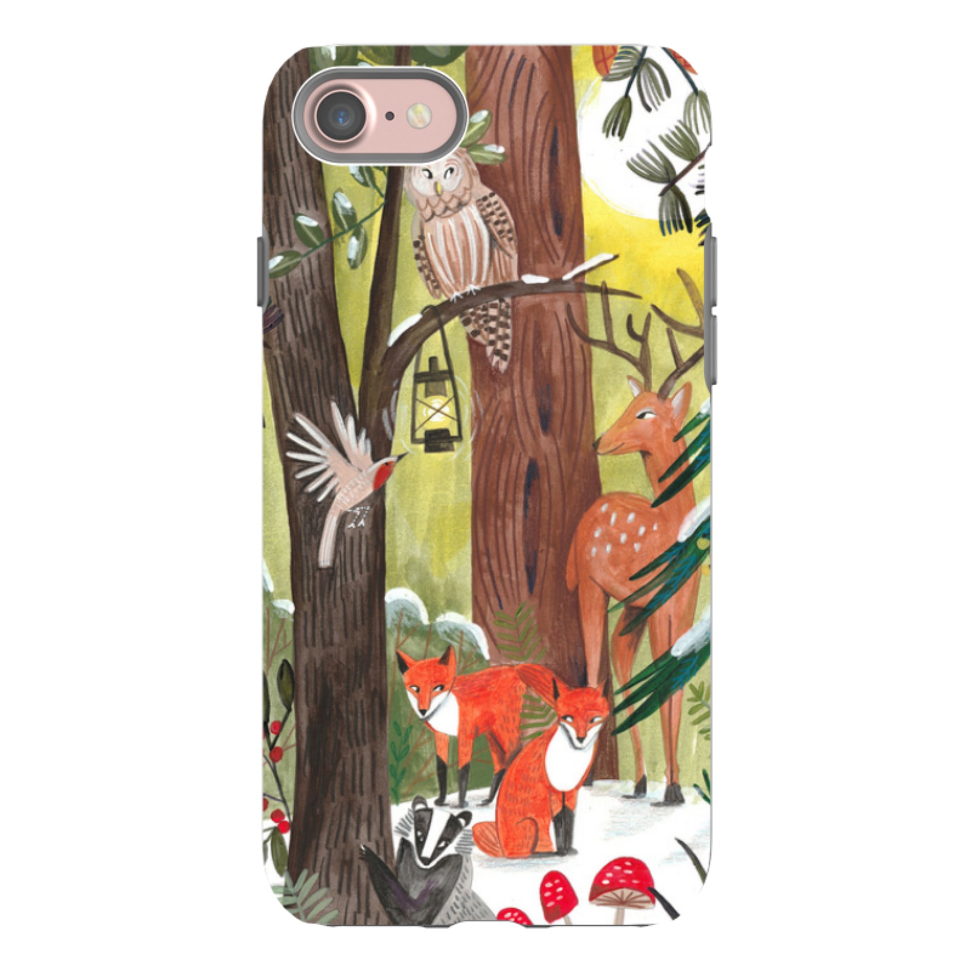 iPhone Tough Case - Winter Wonderland By Caroline Bonne Muller