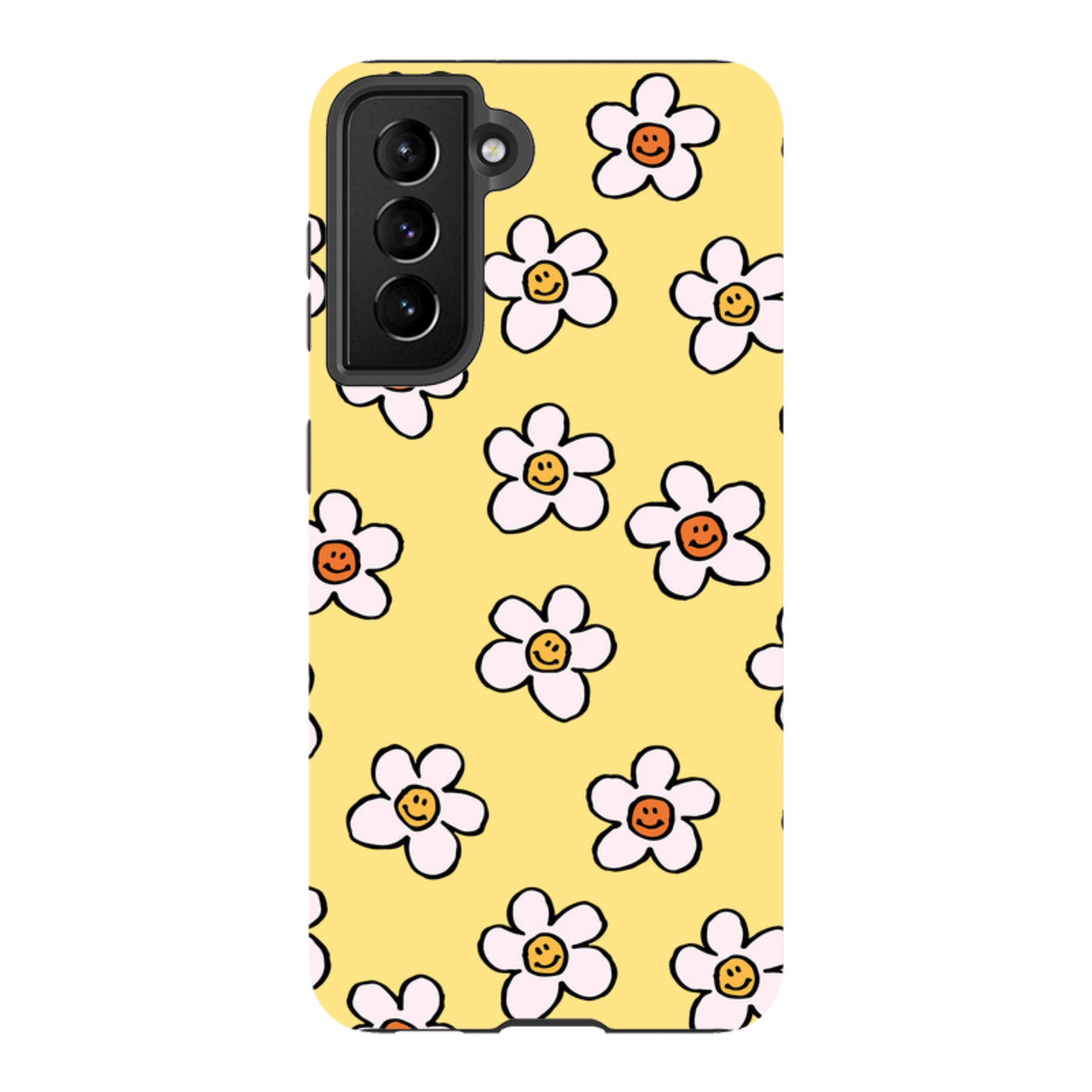 Samsung Tough Case - Smiley Mellow Yellow