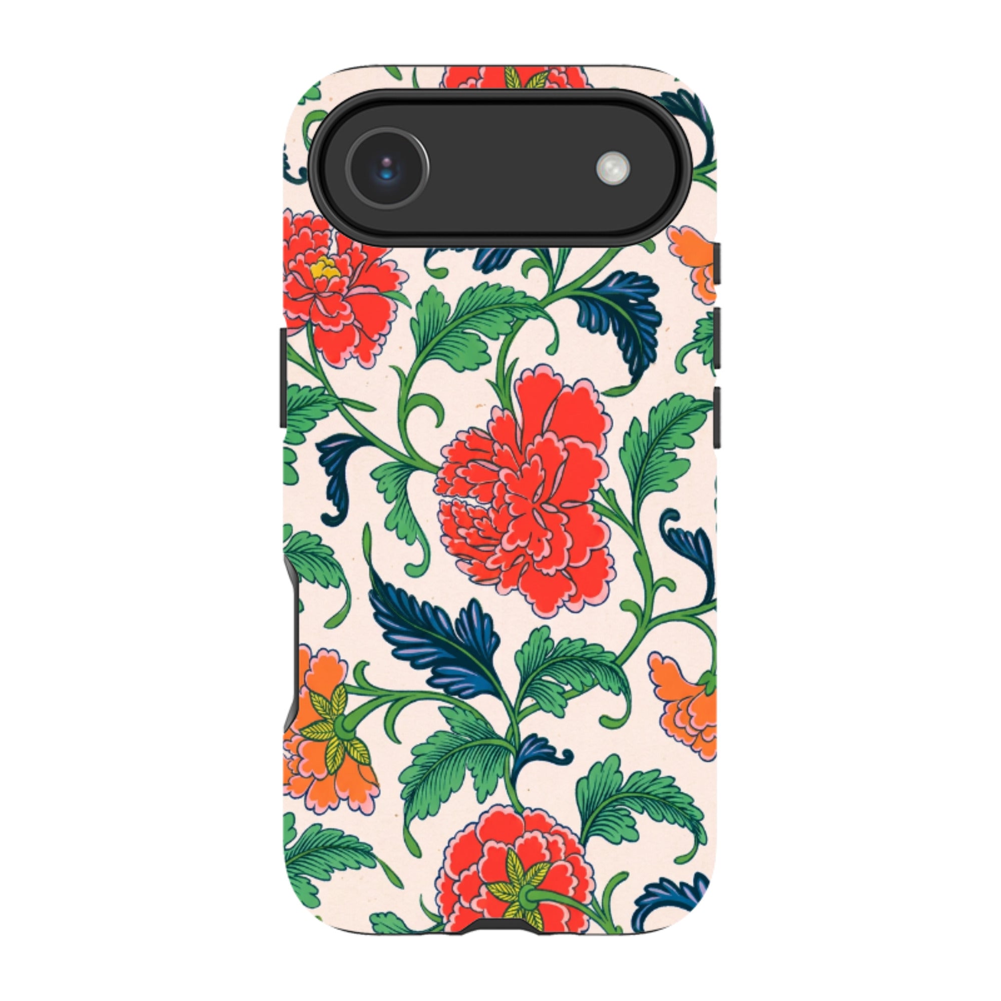iPhone MagSafe Tough Case - Vintage Peony Floral
