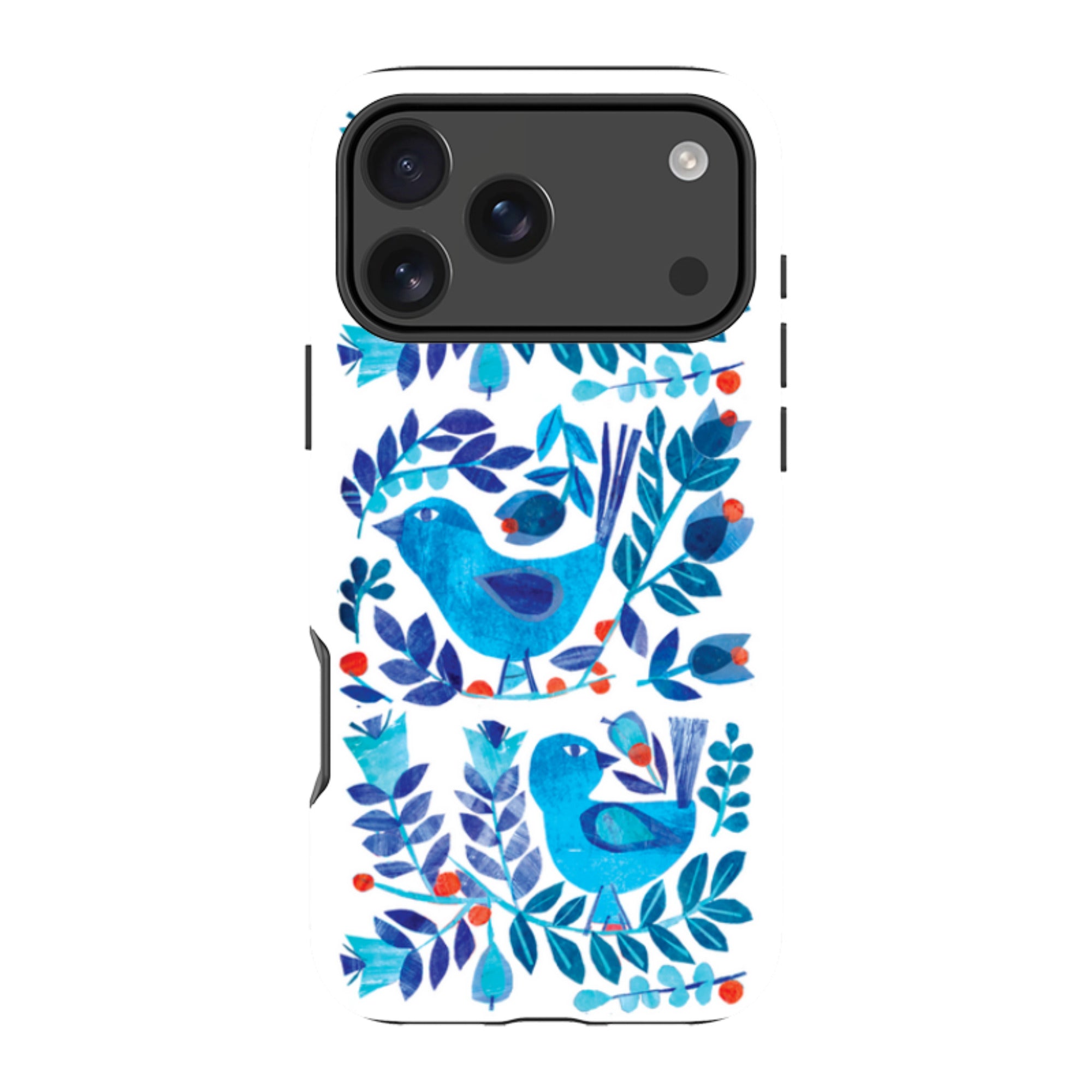 iPhone Tough Case - Scandi Birds By Tracey English