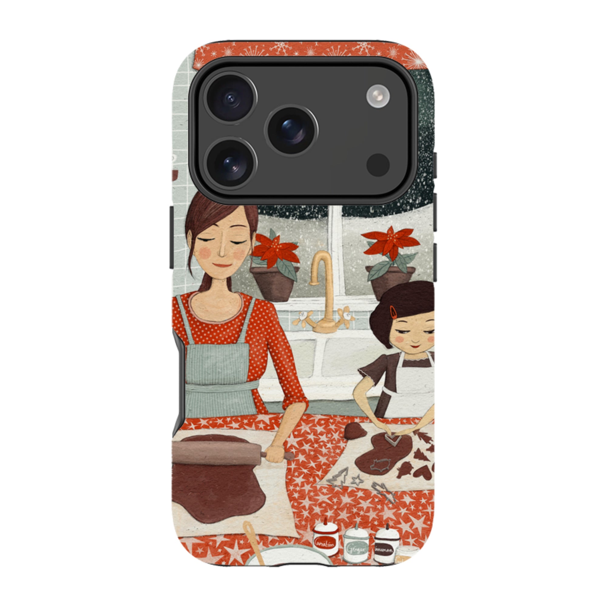 iPhone Tough Case - Sugar and Spice By Maja Lindberg