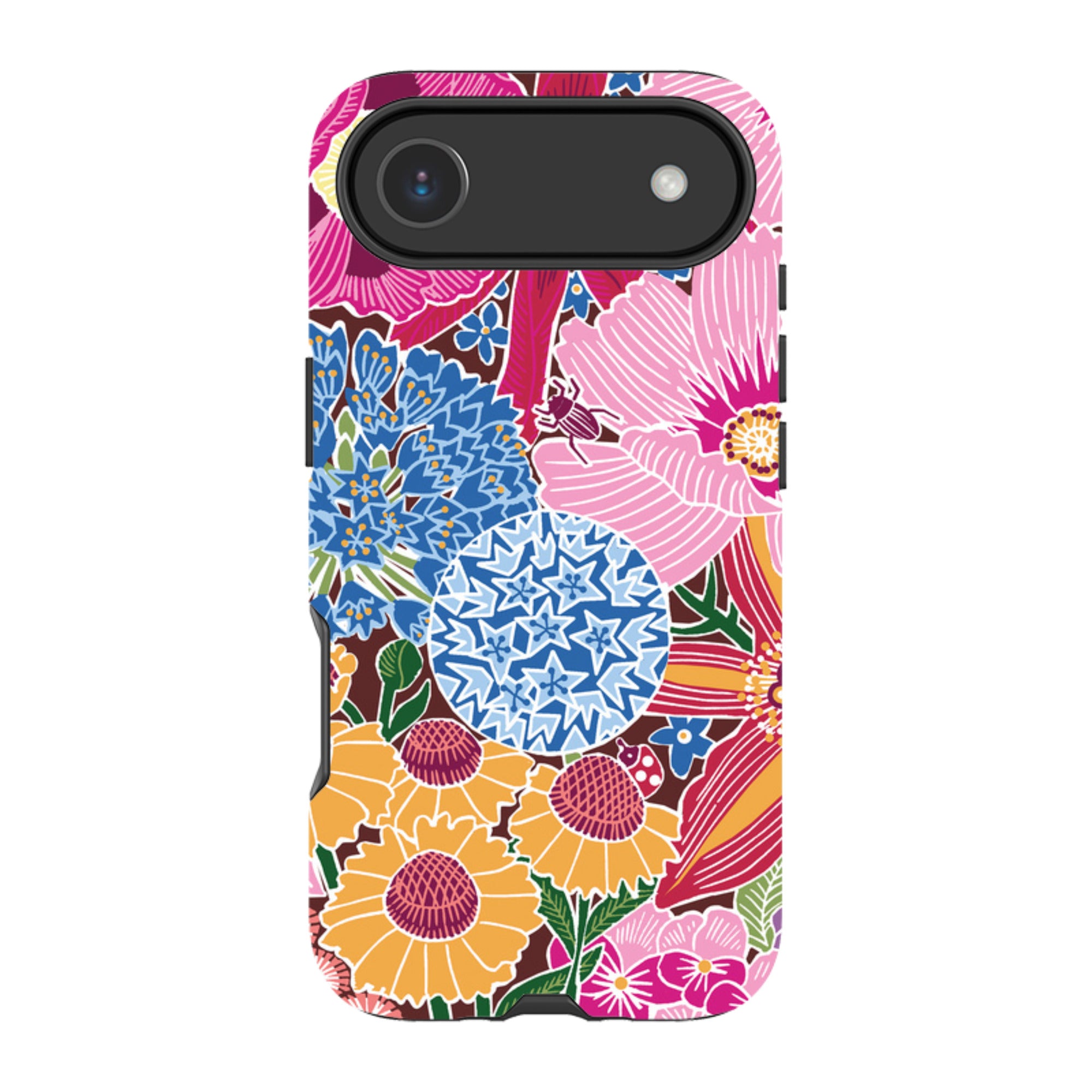 iPhone Tough Case - Jigsaw Floral 2 By Kate Heiss