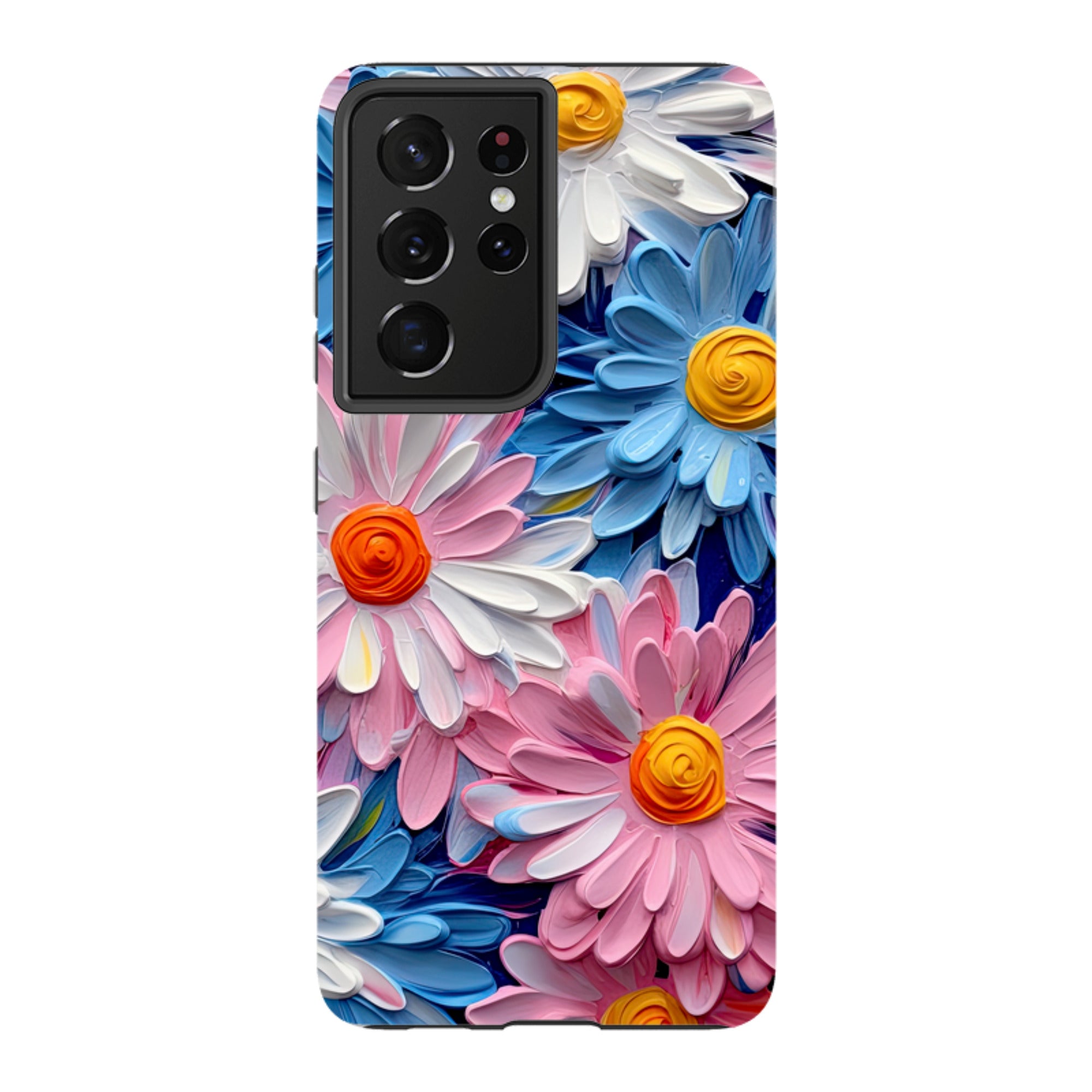 Samsung Tough Case - Pink Daisies
