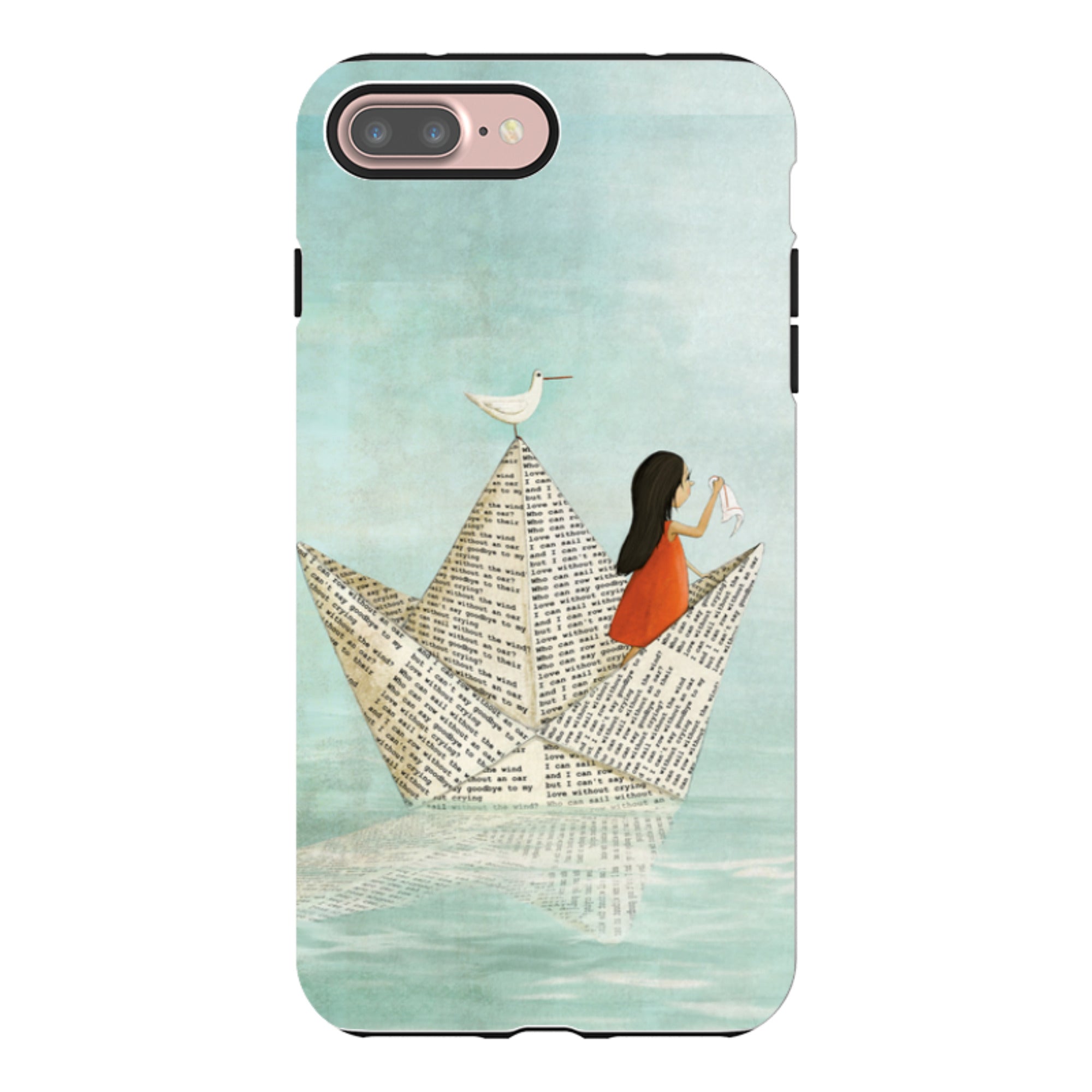 iPhone Tough Case - Sail Without A Wind By Maja Lindberg