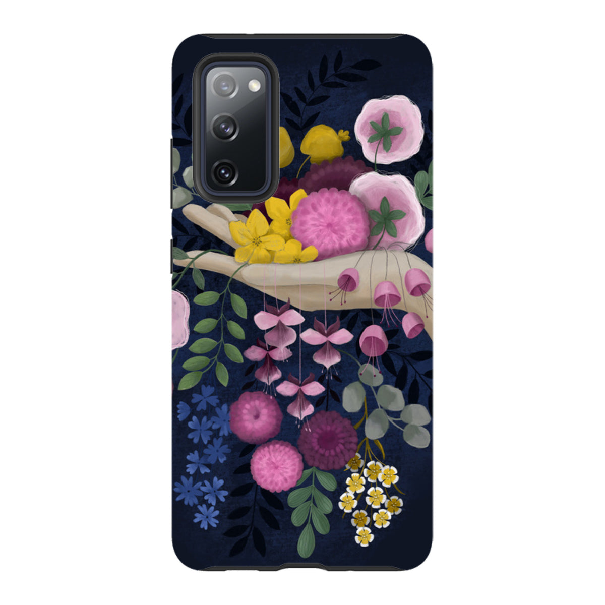 Samsung Tough Case - Flower Hand By Bex Parkin