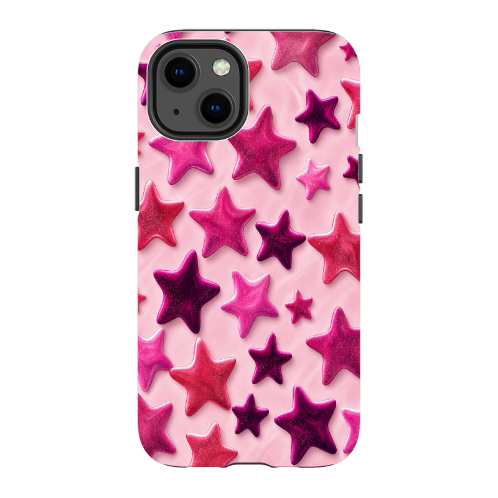 iPhone Tough Case - Fuchsia Star
