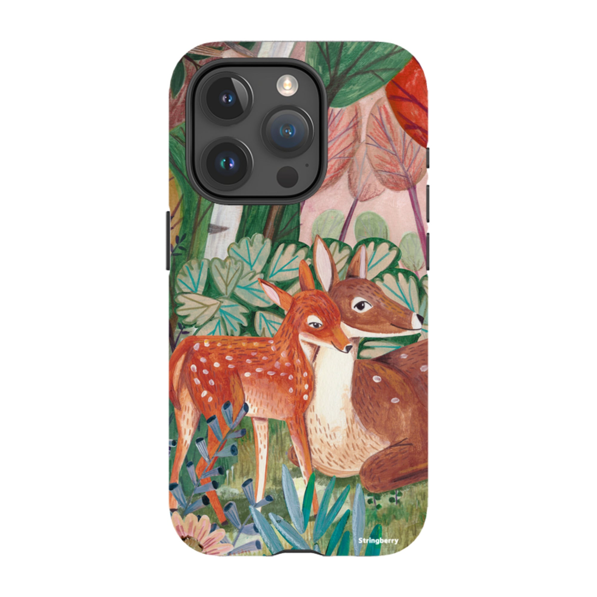 iPhone Tough Case - Deer By Caroline Bonne Muller