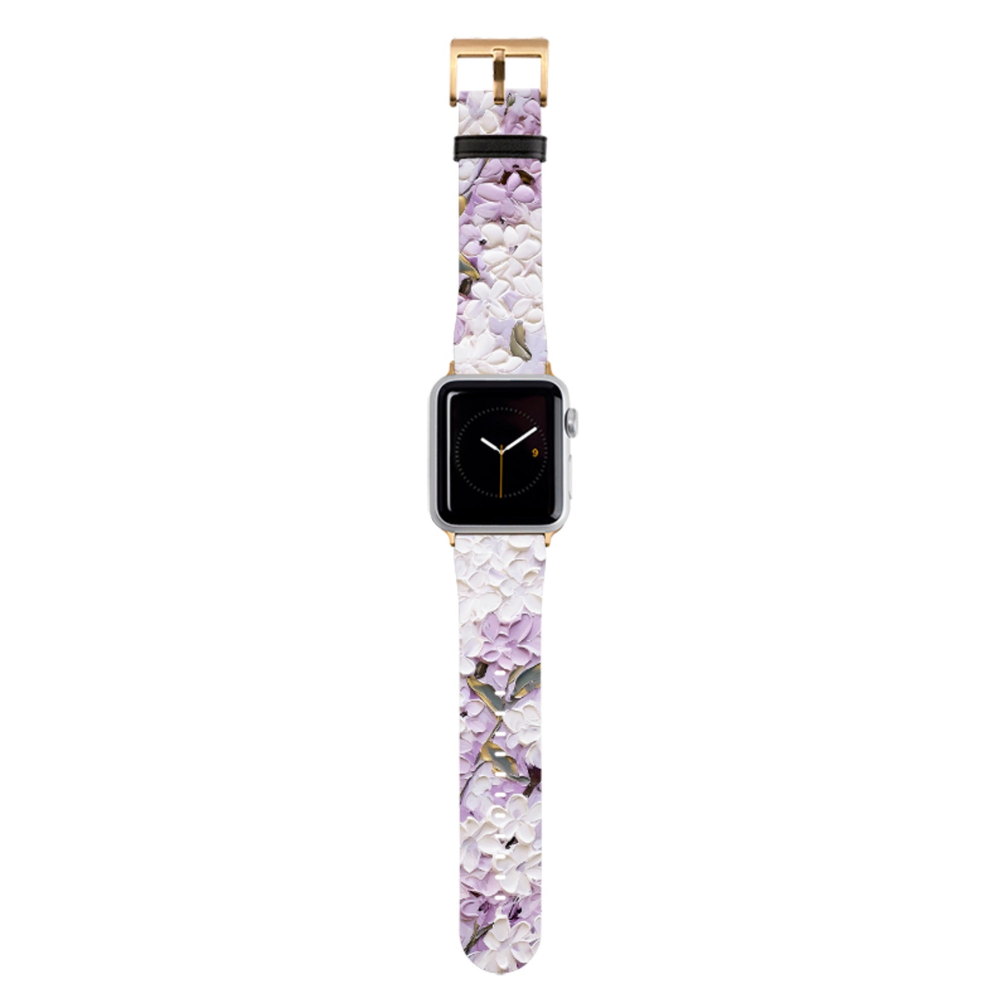Purple Floral II Apple Watch Strap