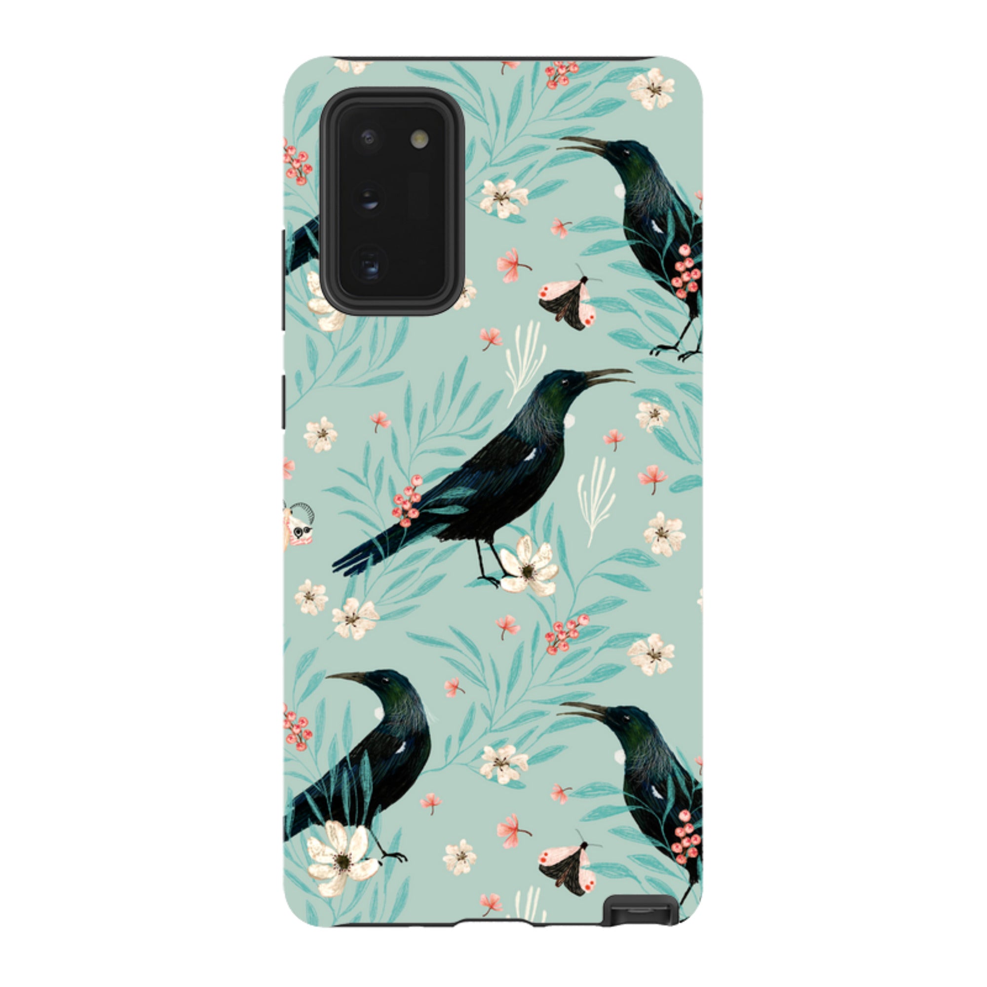 Samsung Tough Case - Tui Light Blue By Katherine Quinn