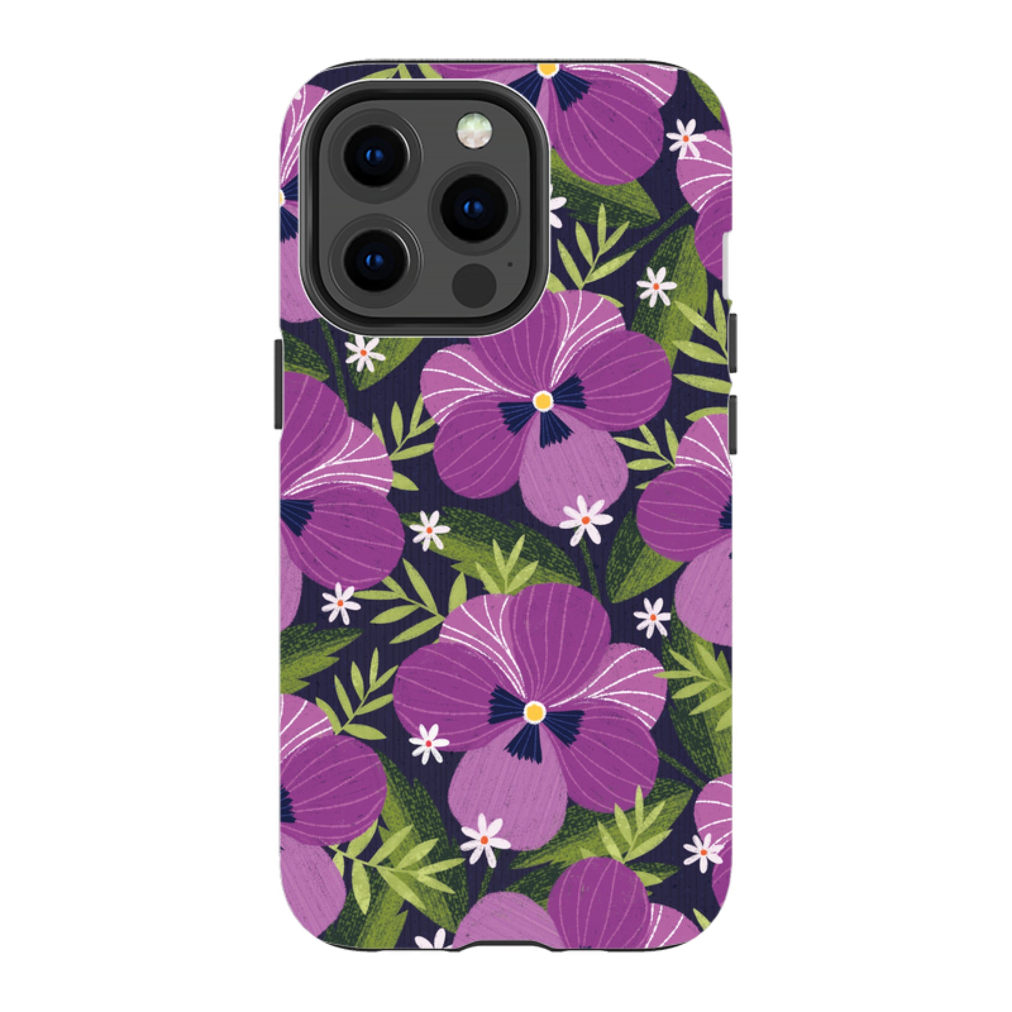 iPhone Tough Case - Pensees I By Ali Brookes
