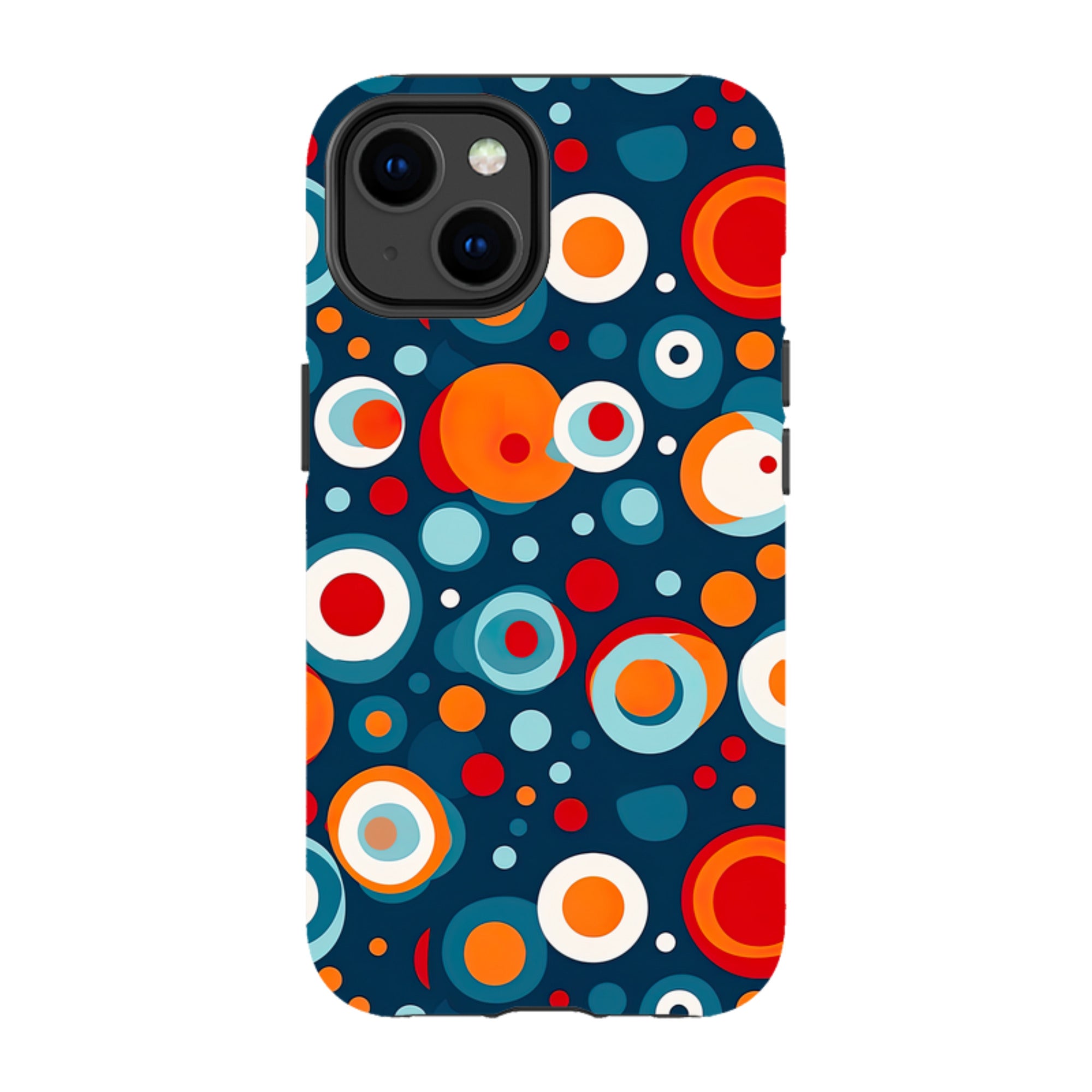 iPhone MagSafe Tough Case - Planet Polka
