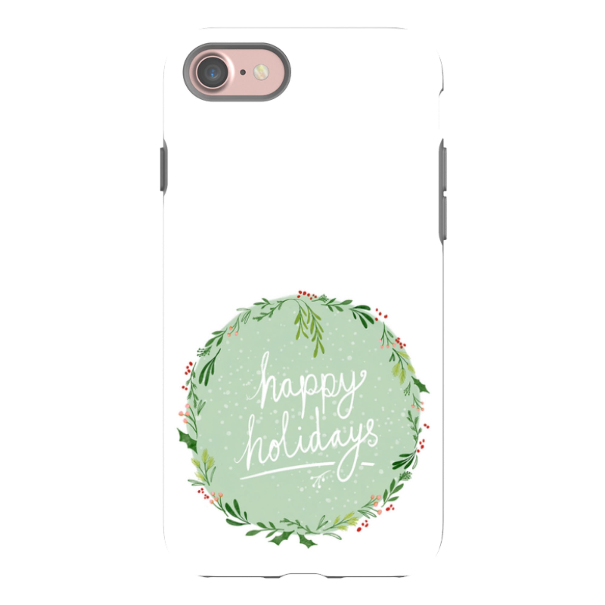 iPhone Tough Case - Happy Holidays By Katherine Quinn