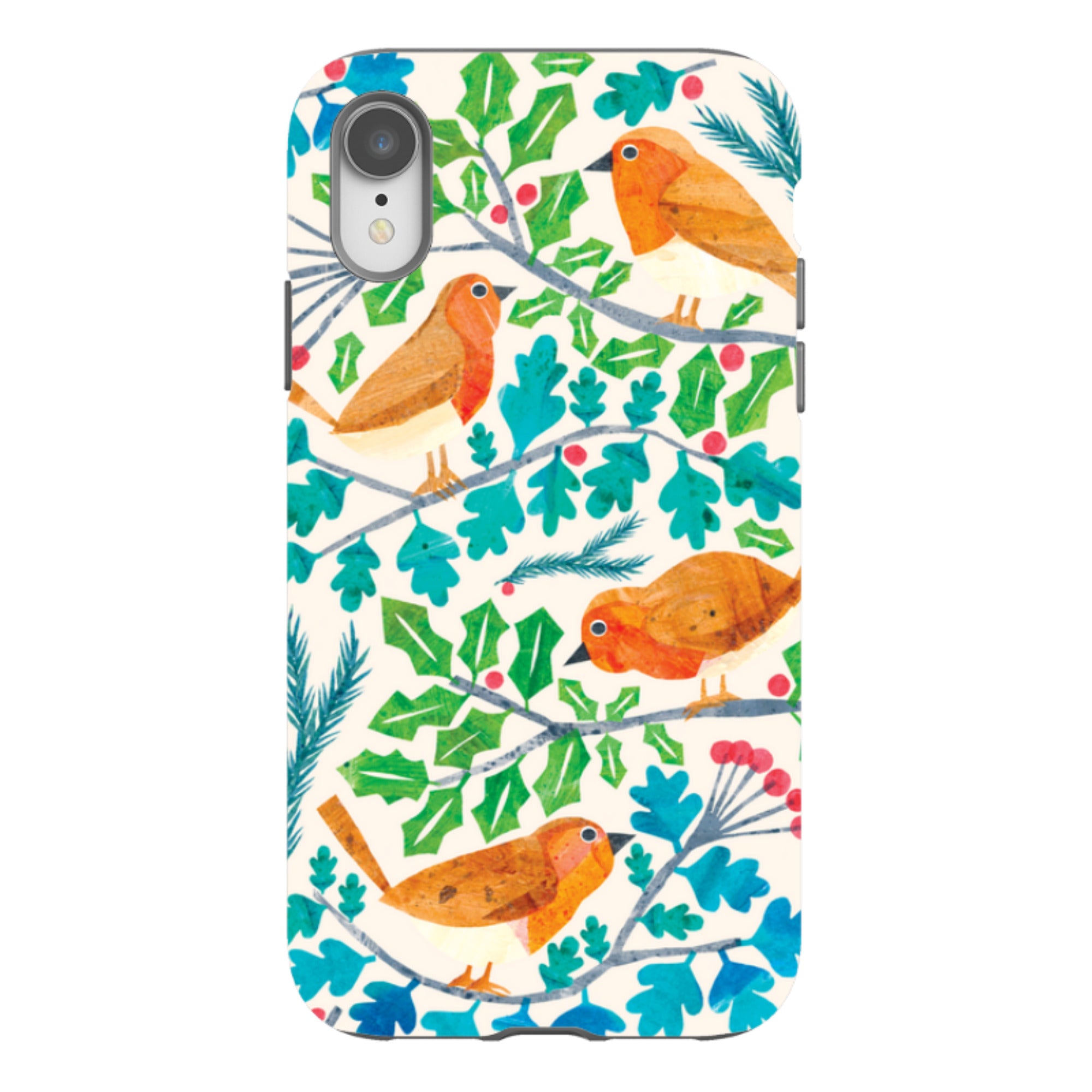 iPhone Tough Case - Robins By Tracey English