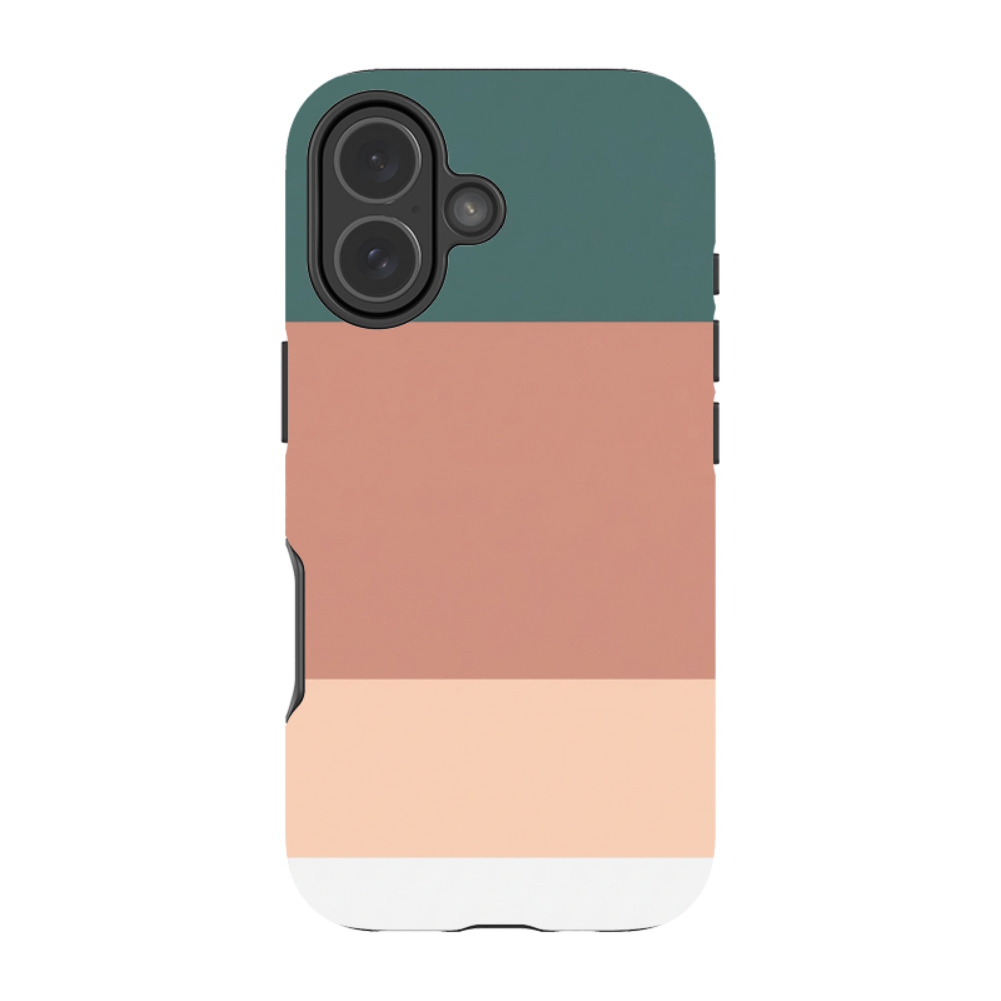 iPhone Tough Case - Muted Teal Gradient