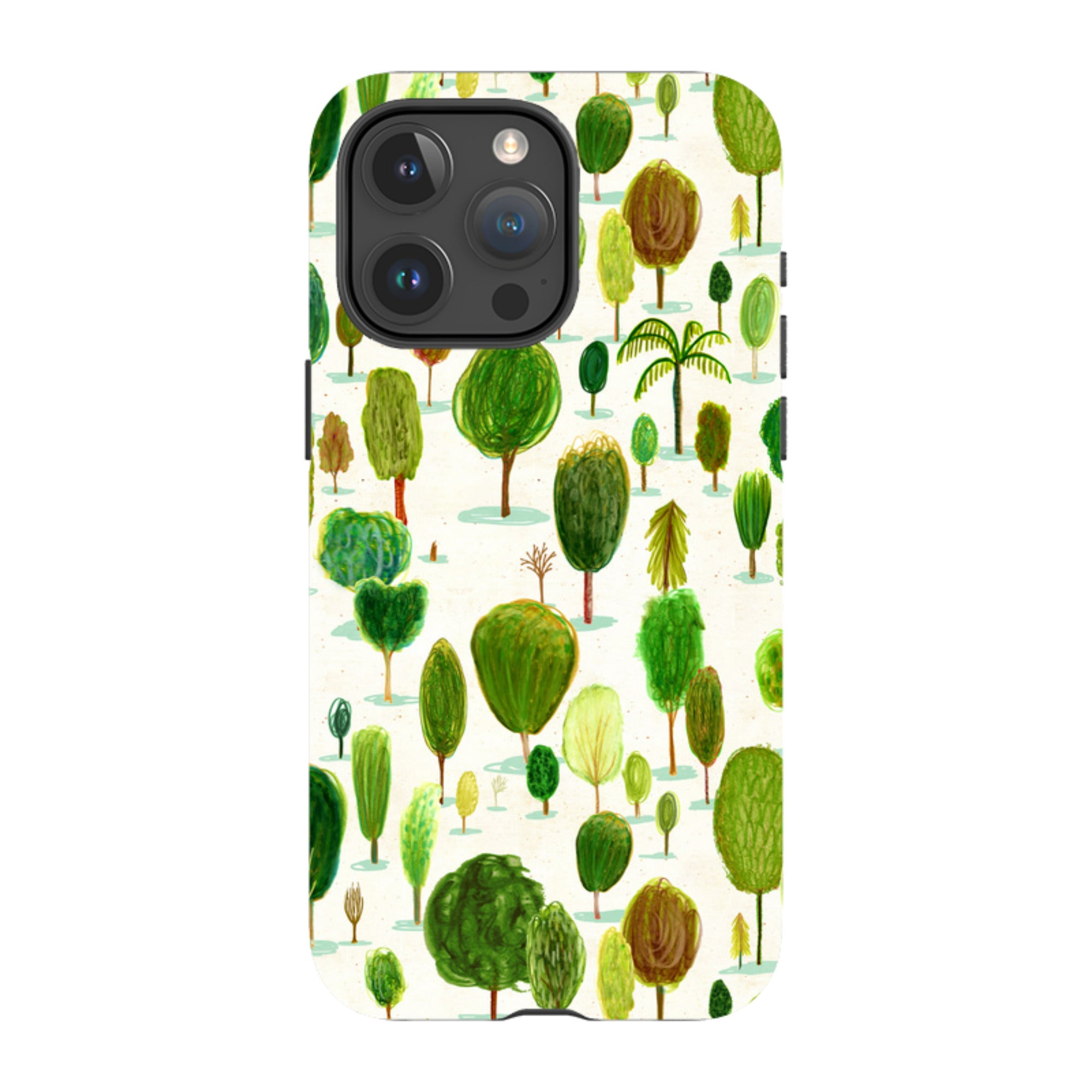 iPhone Tough Case - Summer In The Arboretum By Katherine Quinn