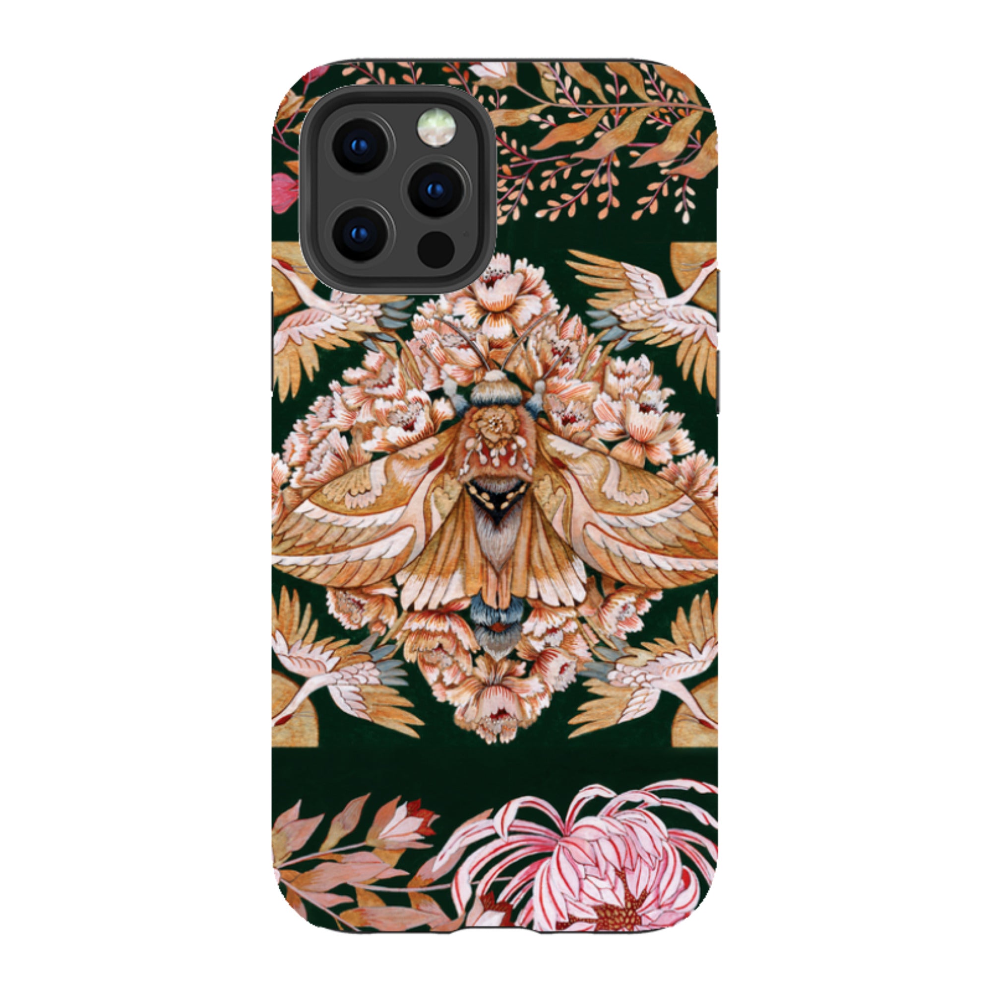 iPhone Tough Case - Golden Moth By Maria Matos
