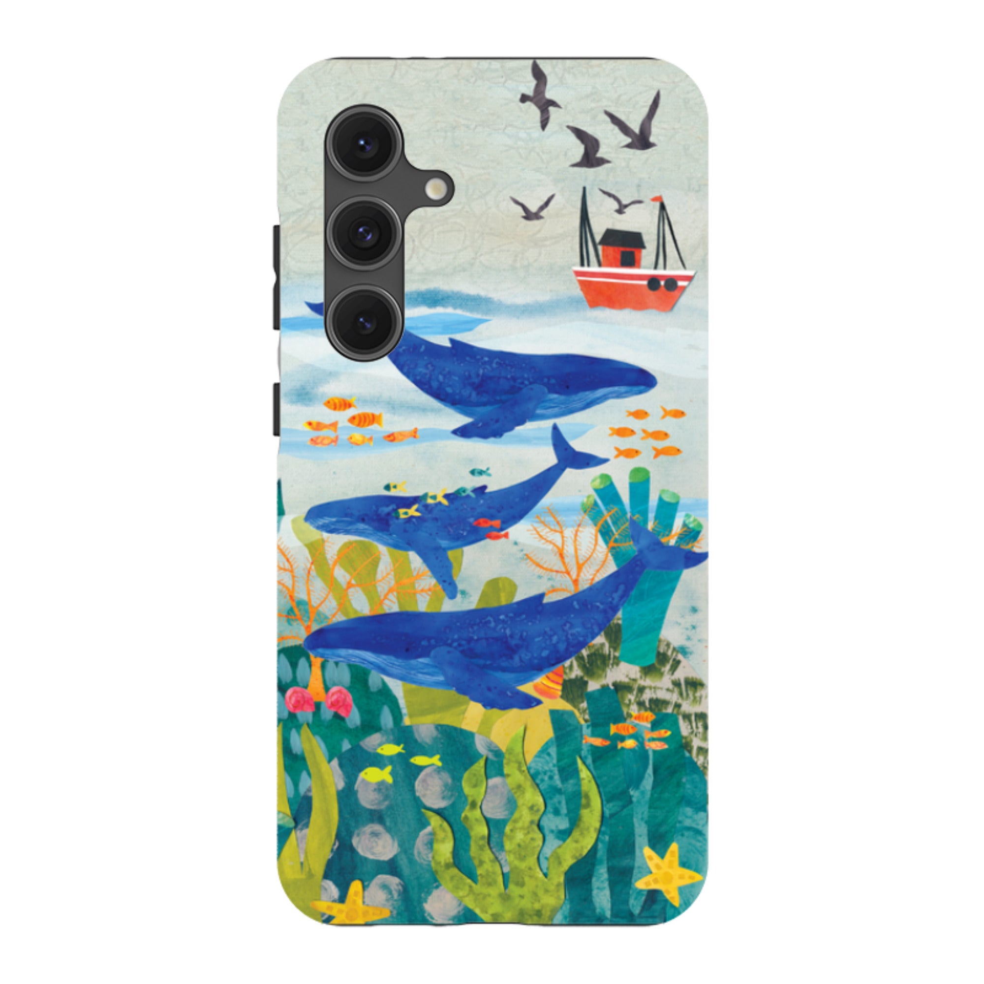 Samsung Tough  Case - Whale Watching By Tracey English