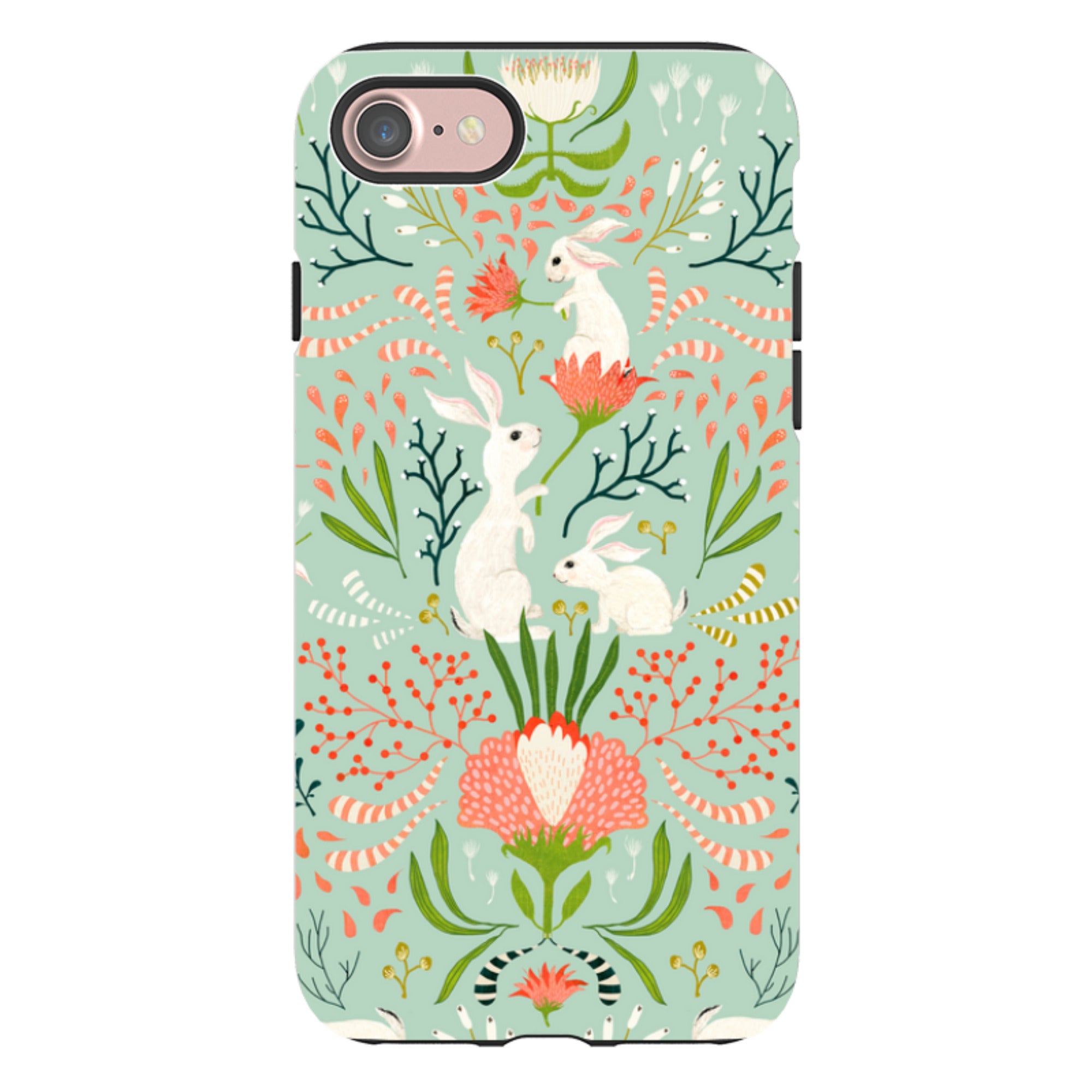 iPhone Tough Case - Bunny By Katherine Quinn