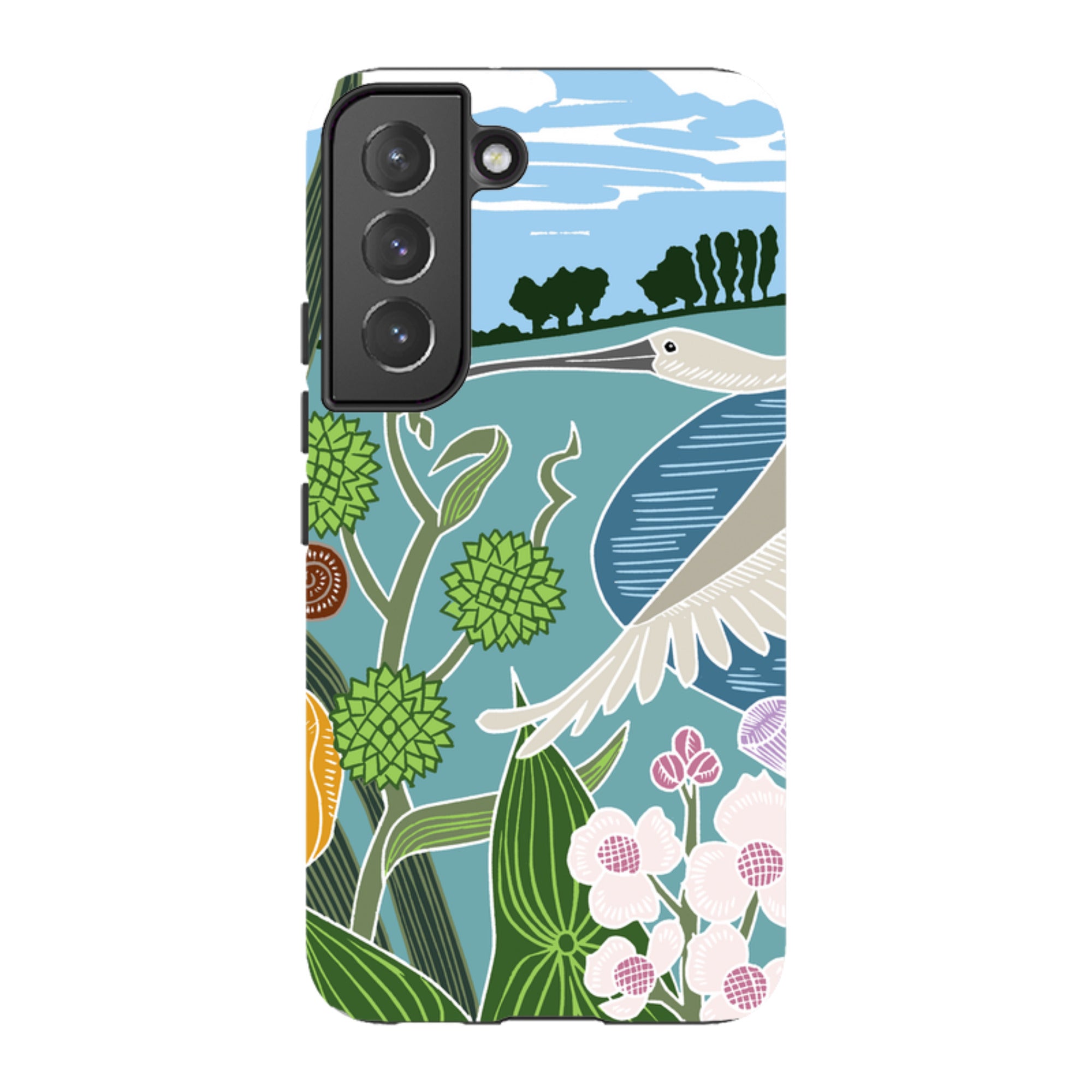 Samsung Tough Case - Spoonbill By Kate Heiss