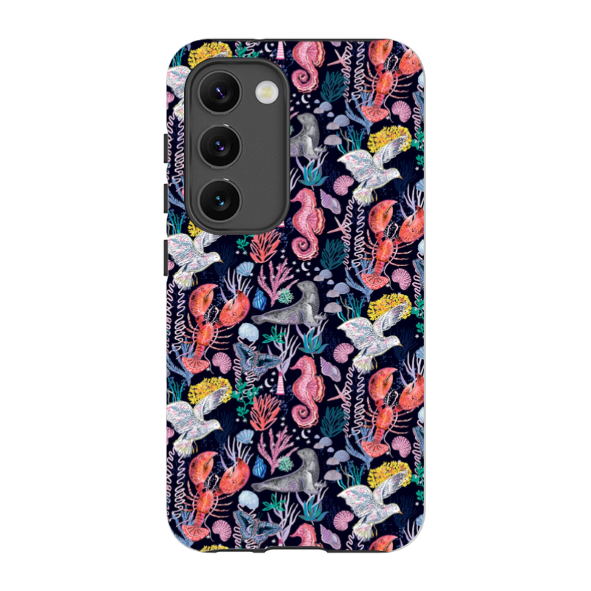 Samsung Tough  Case - Coastline Pattern A By Emma Frances Grant