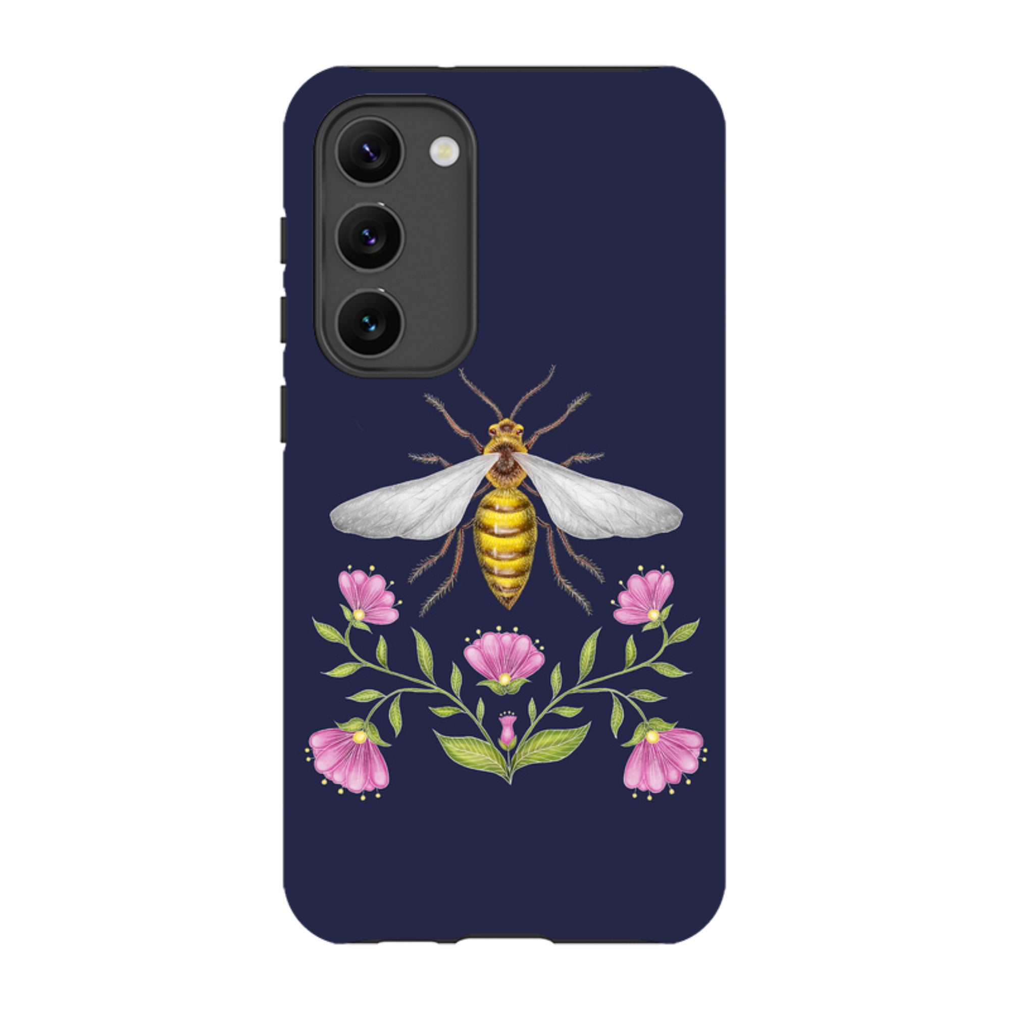 Samsung Tough Case - Wings Of Freedom Navy By Catherine Rowe