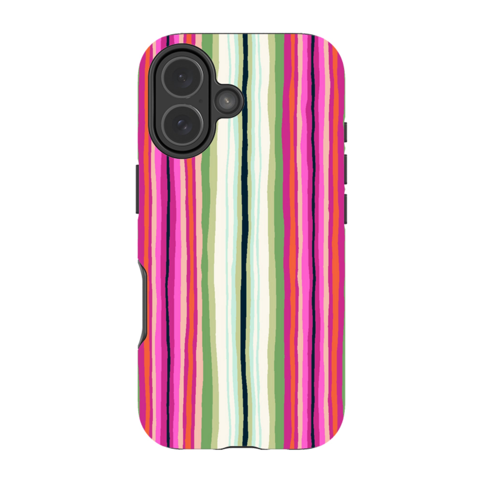 iPhone Tough Case - Atelier Stripe Windflower By Sarah Campbell