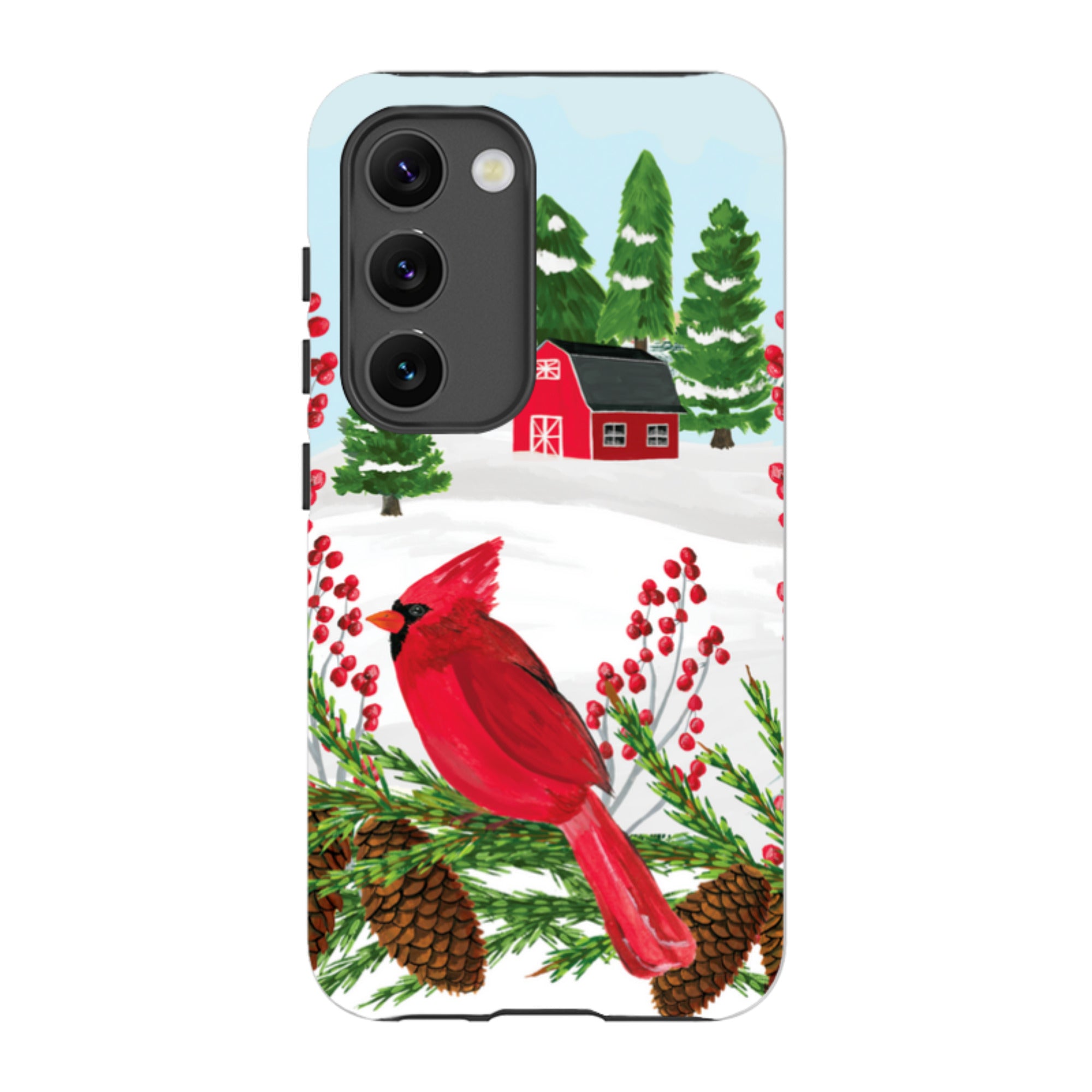 Samsung Tough Case - Countryside Christmas By Abby Jacobs