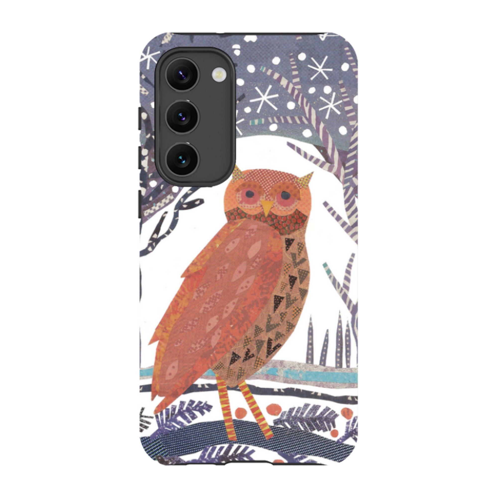 Samsung Tough Case - Winter Owl By Jane Robbins