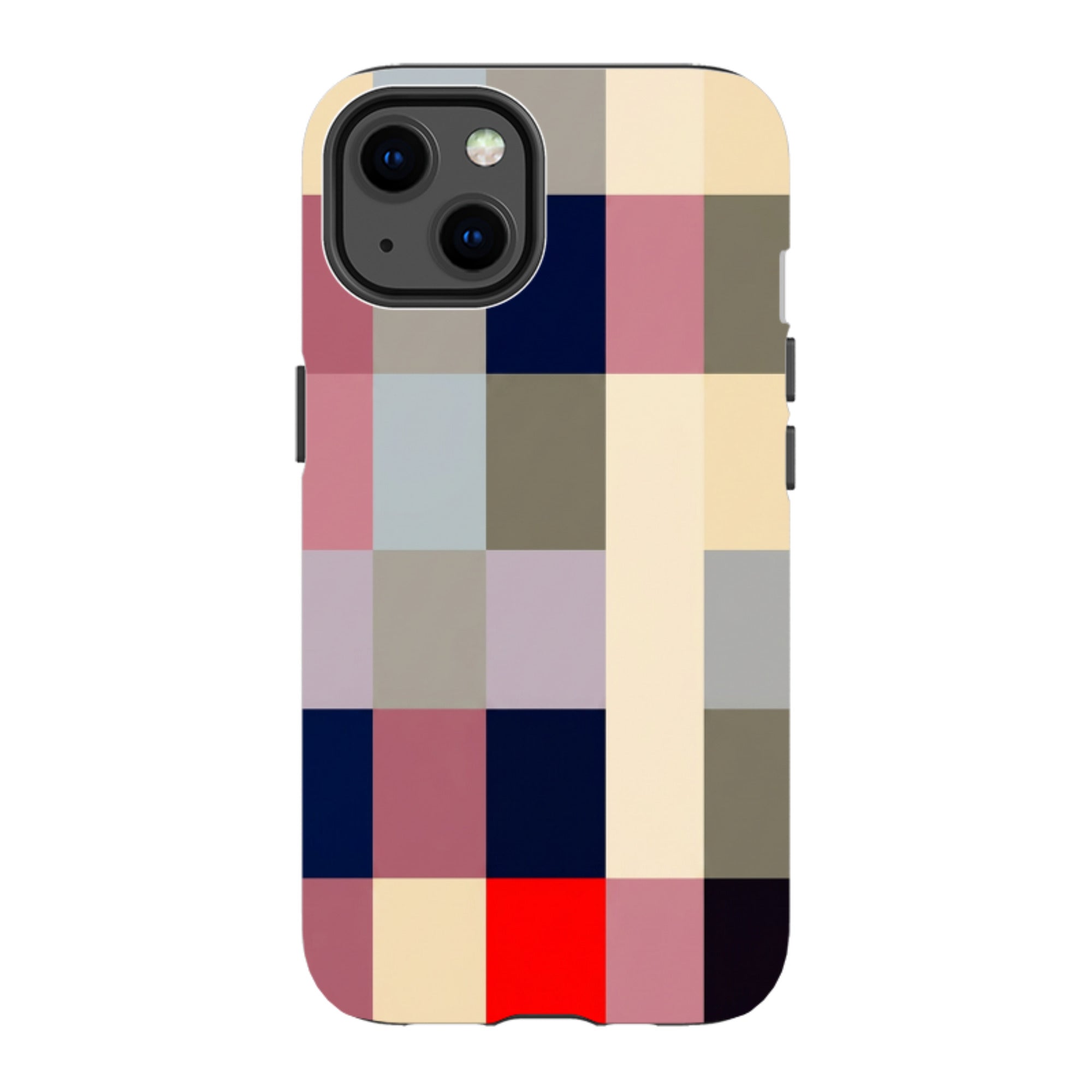 iPhone Tough Case - Retro Plaid