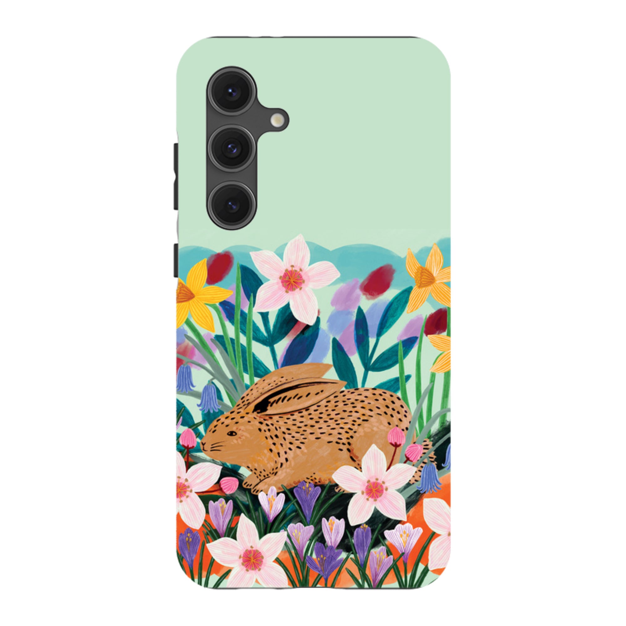 Samsung Tough Case - Spring Bunny By Lee Foster Wilson