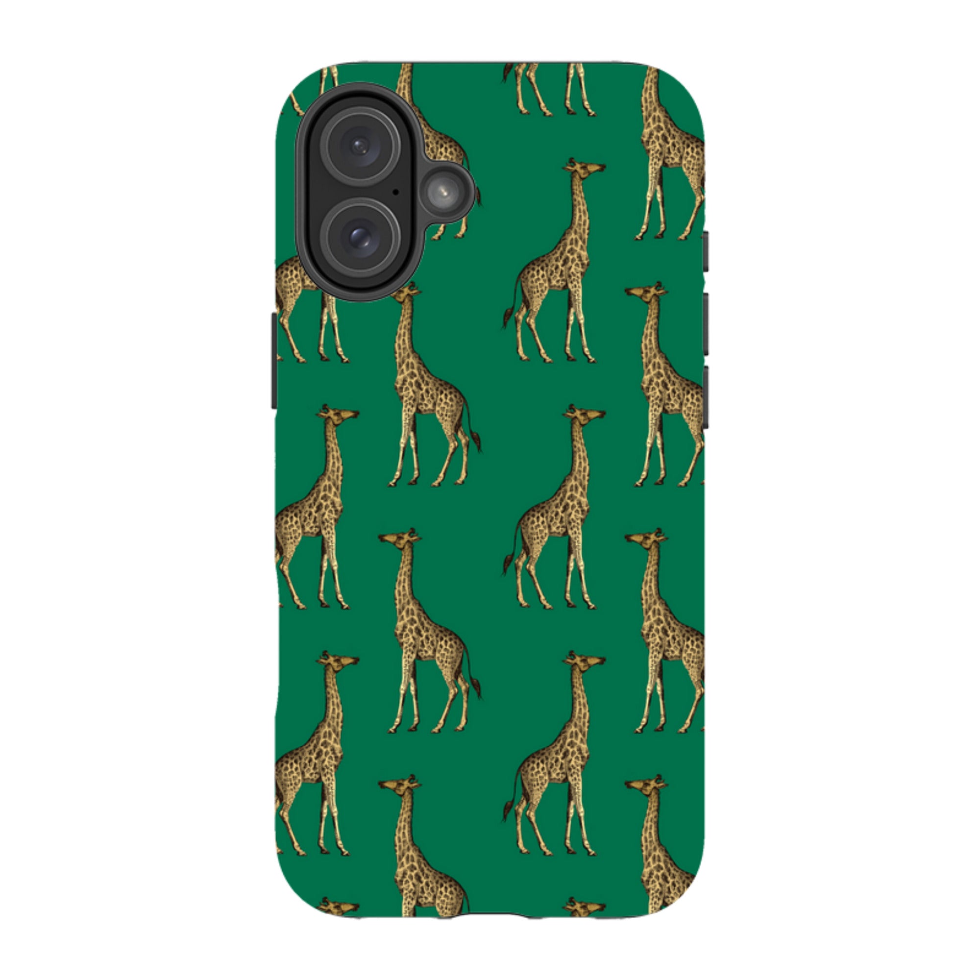 iPhone Tough Case - Green Giraffe