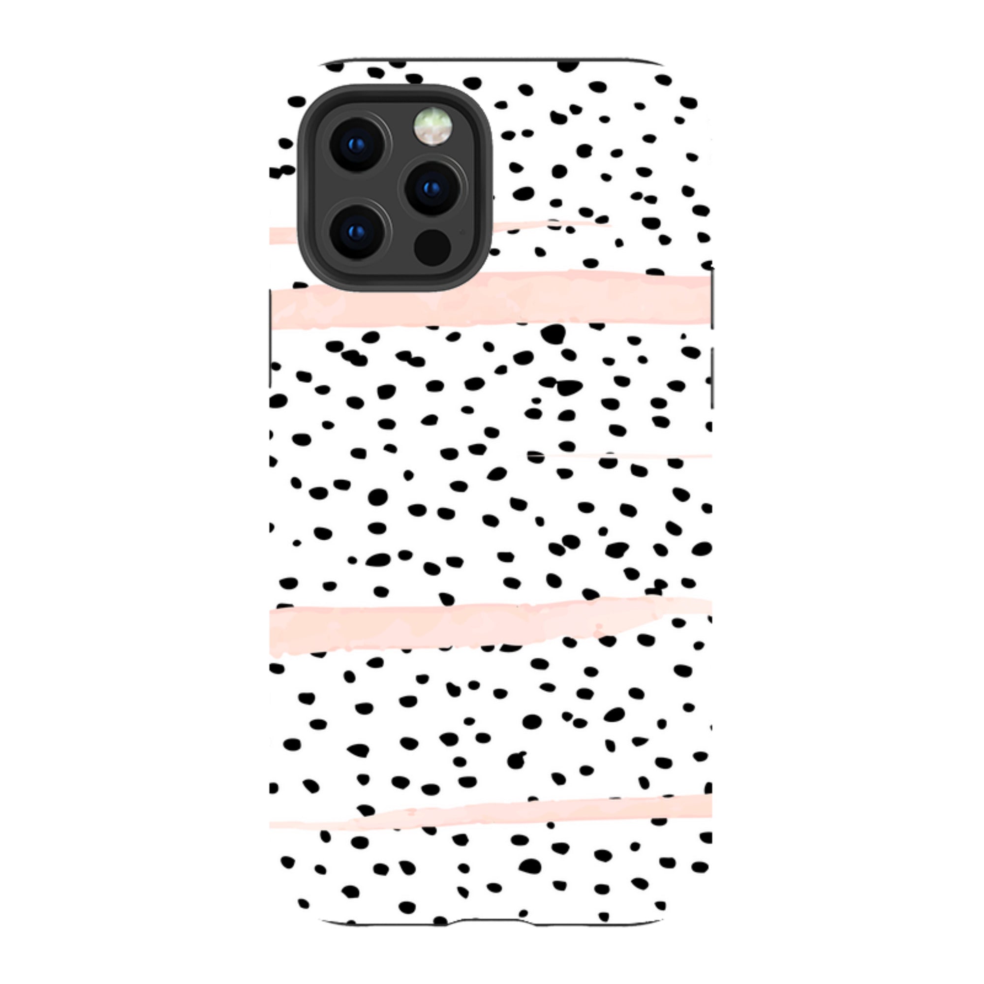 iPhone Tough Case - Dots And Blush