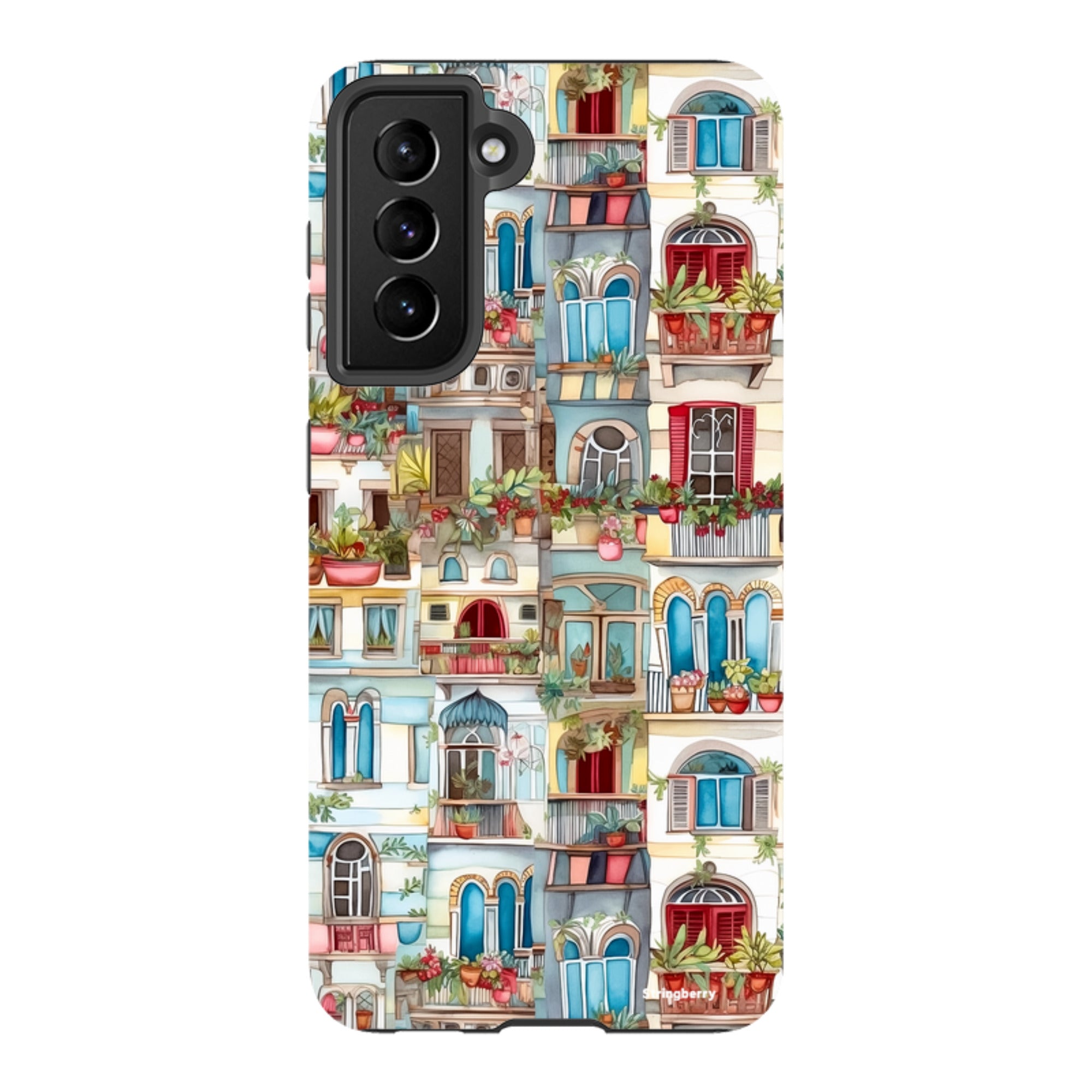 Samsung Tough Case - Floral Balcony II