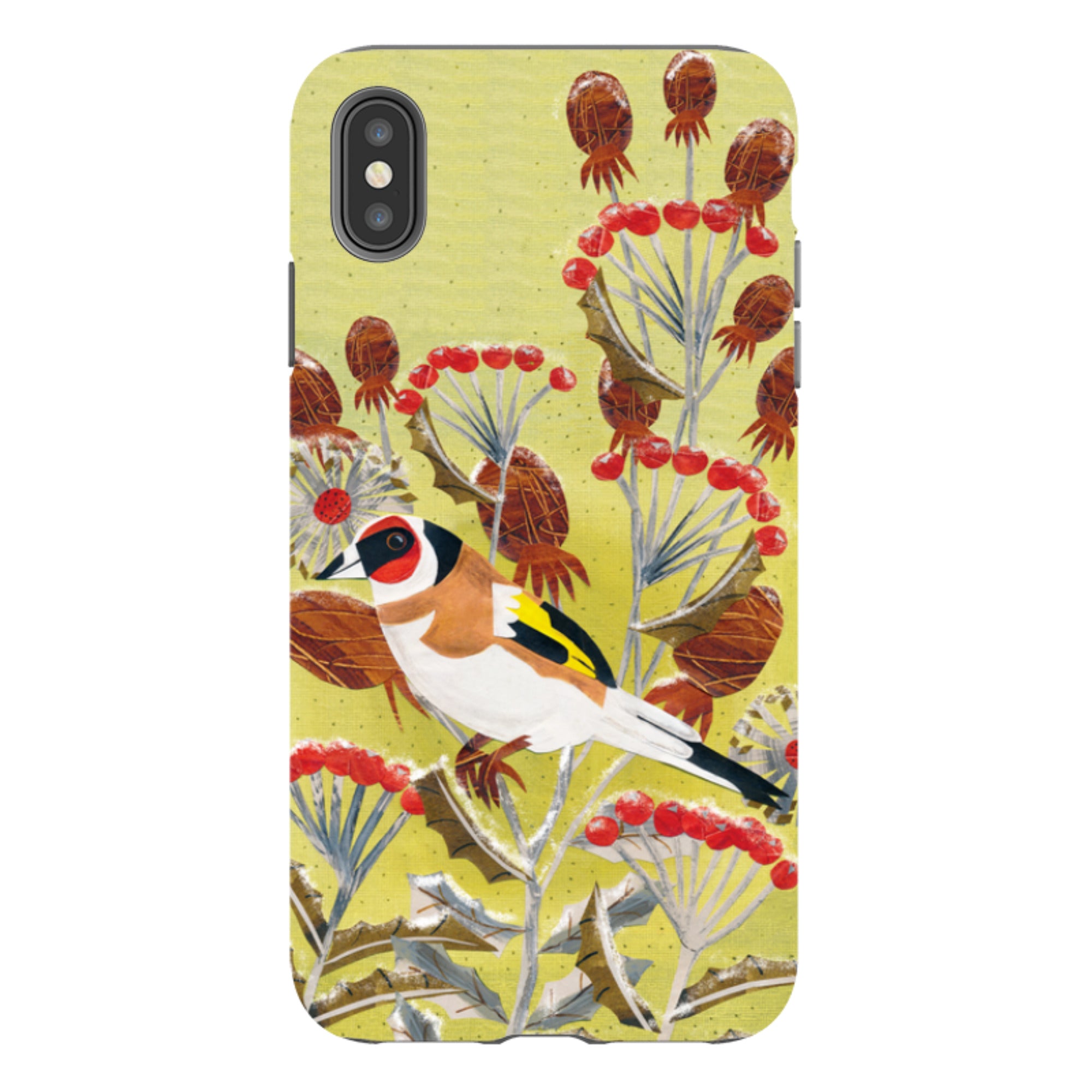 iPhone Tough Case - Bullfinch By Tracey English