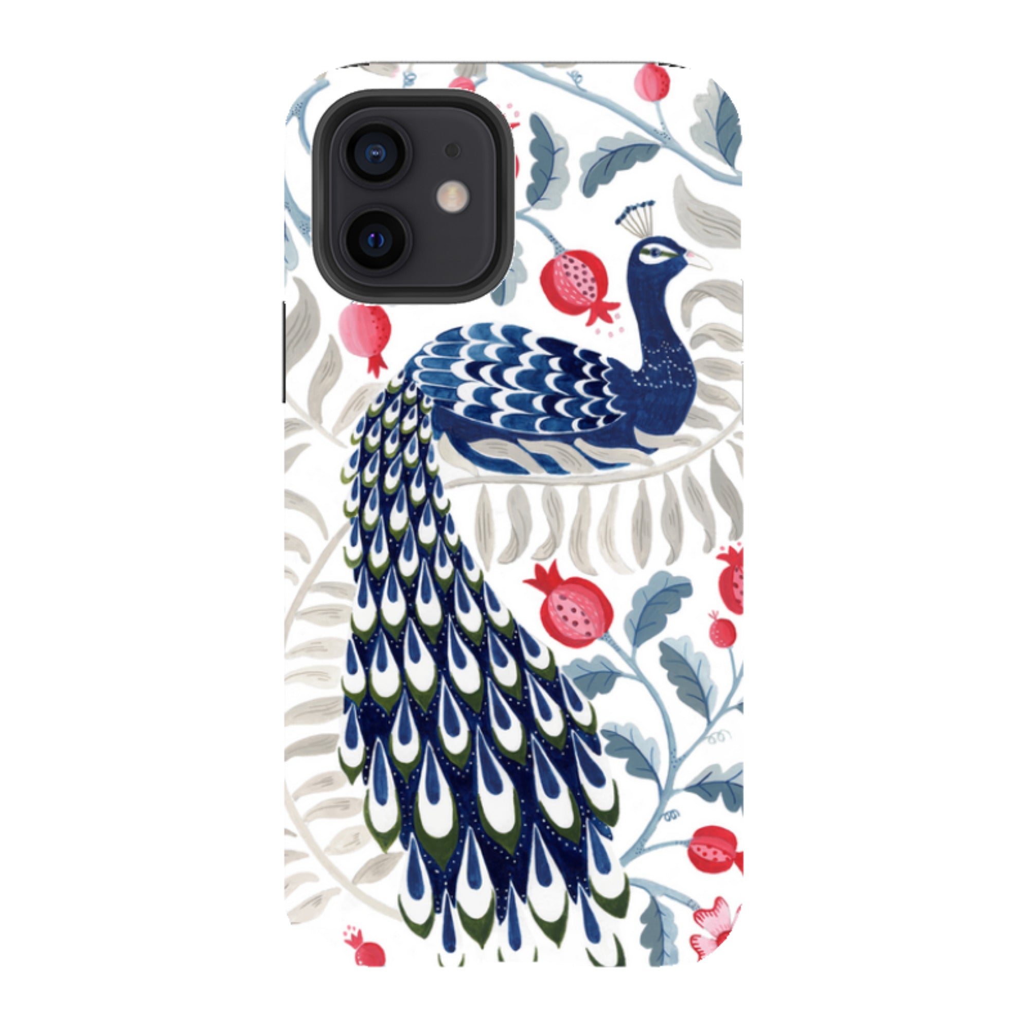 iPhone Tough Case - Peacock By Bex Parkin