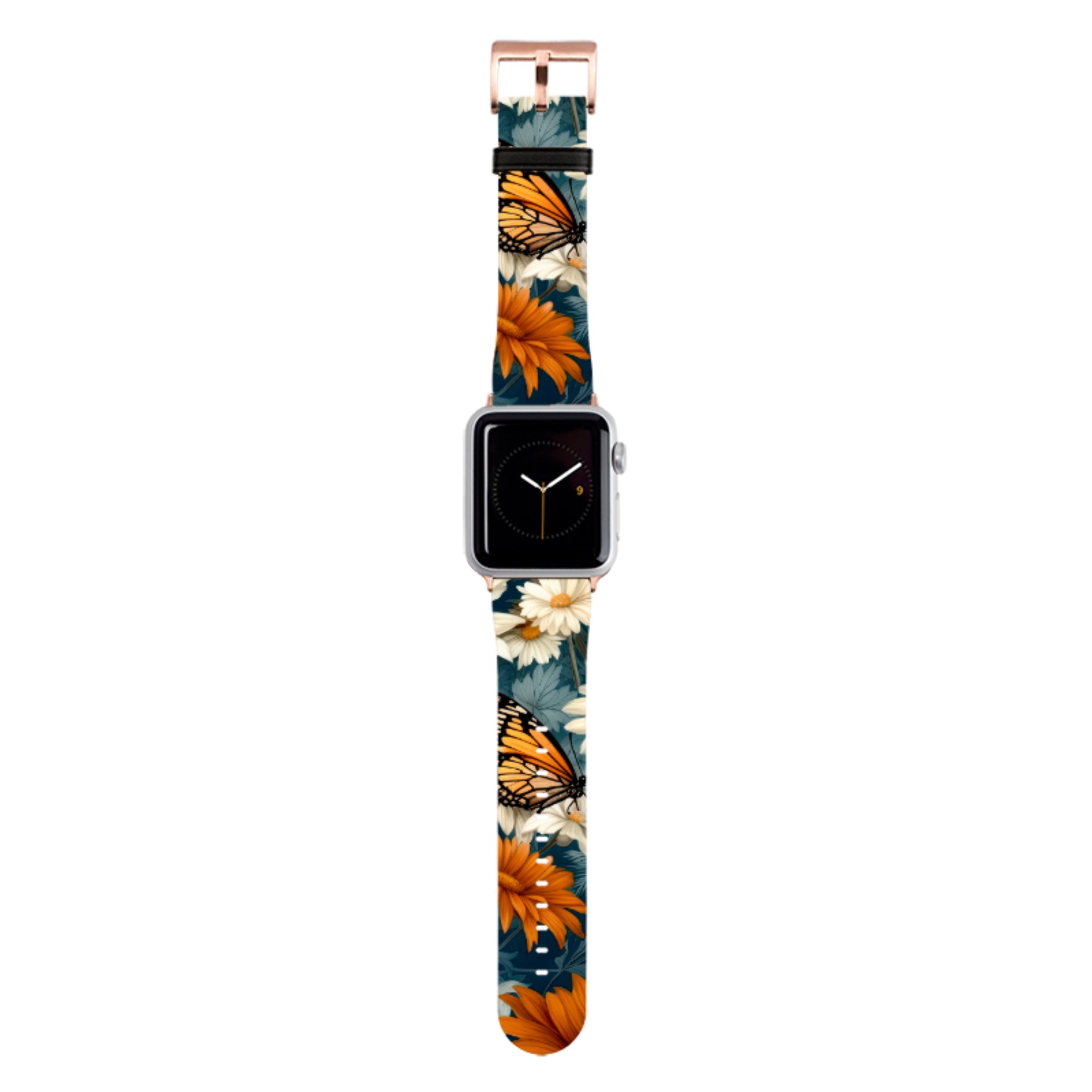Butterfly Daisies Apple Watch Strap