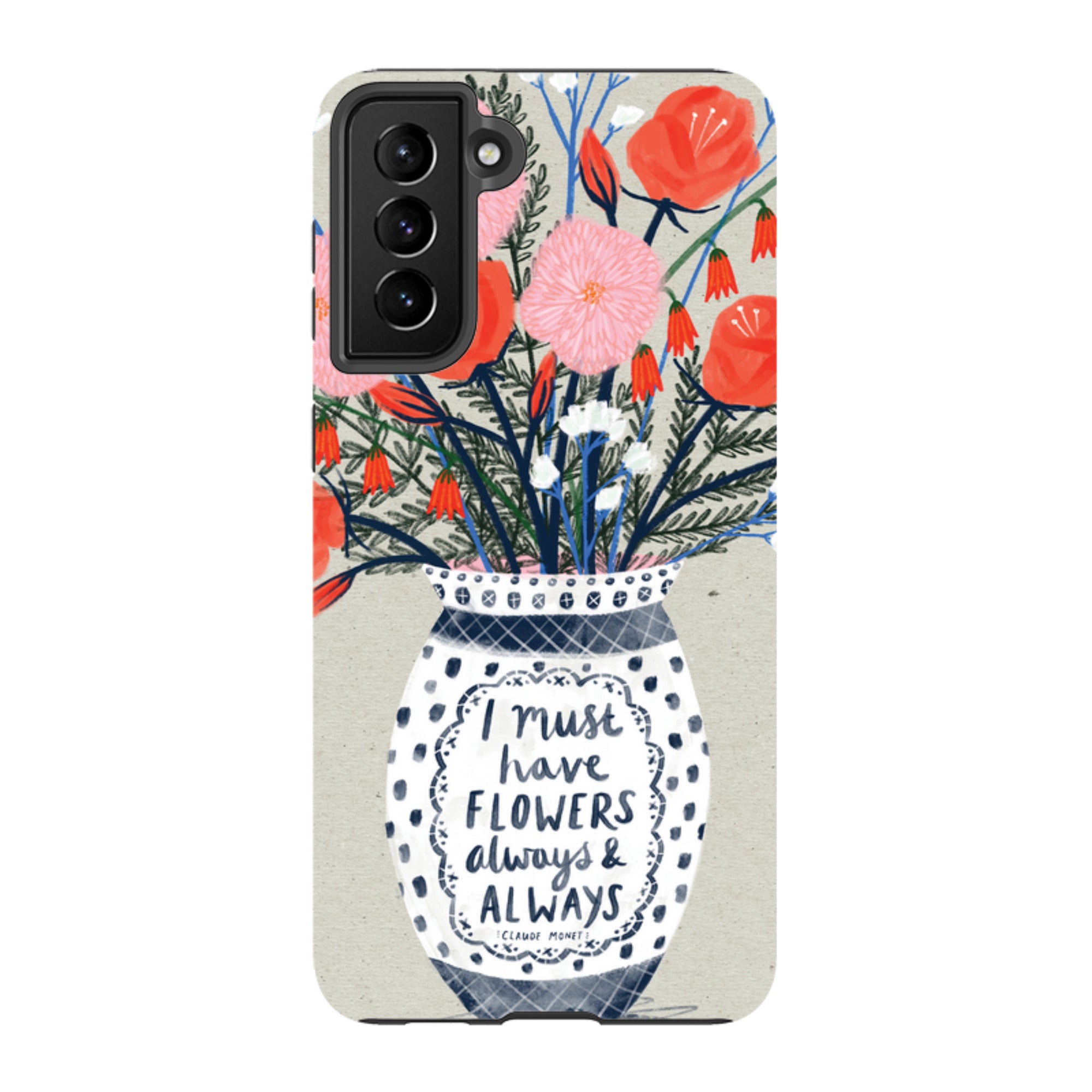 Samsung Tough Case - Flowers Always By Lee Foster Wilson