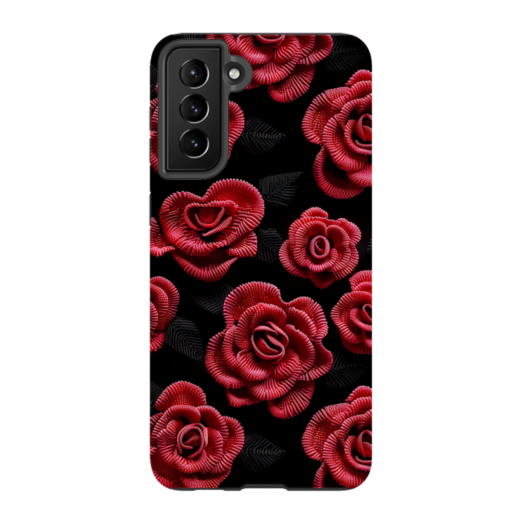 Samsung Tough Case - Dark Roses II