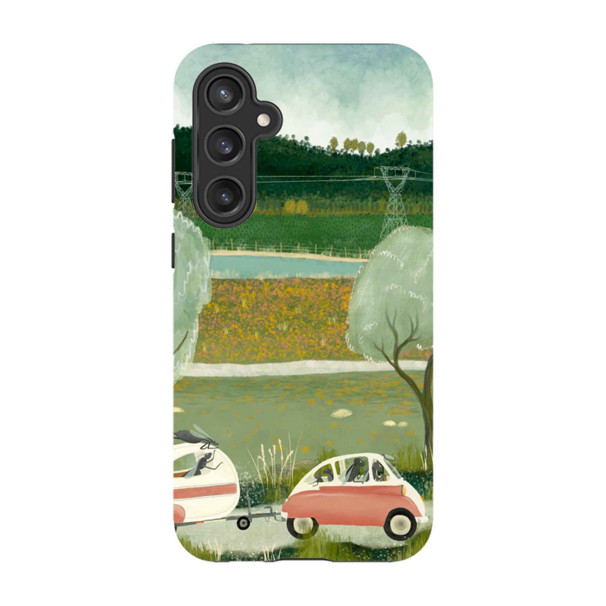 Samsung Tough Case - Happy Holidays By Katherine Quinn
