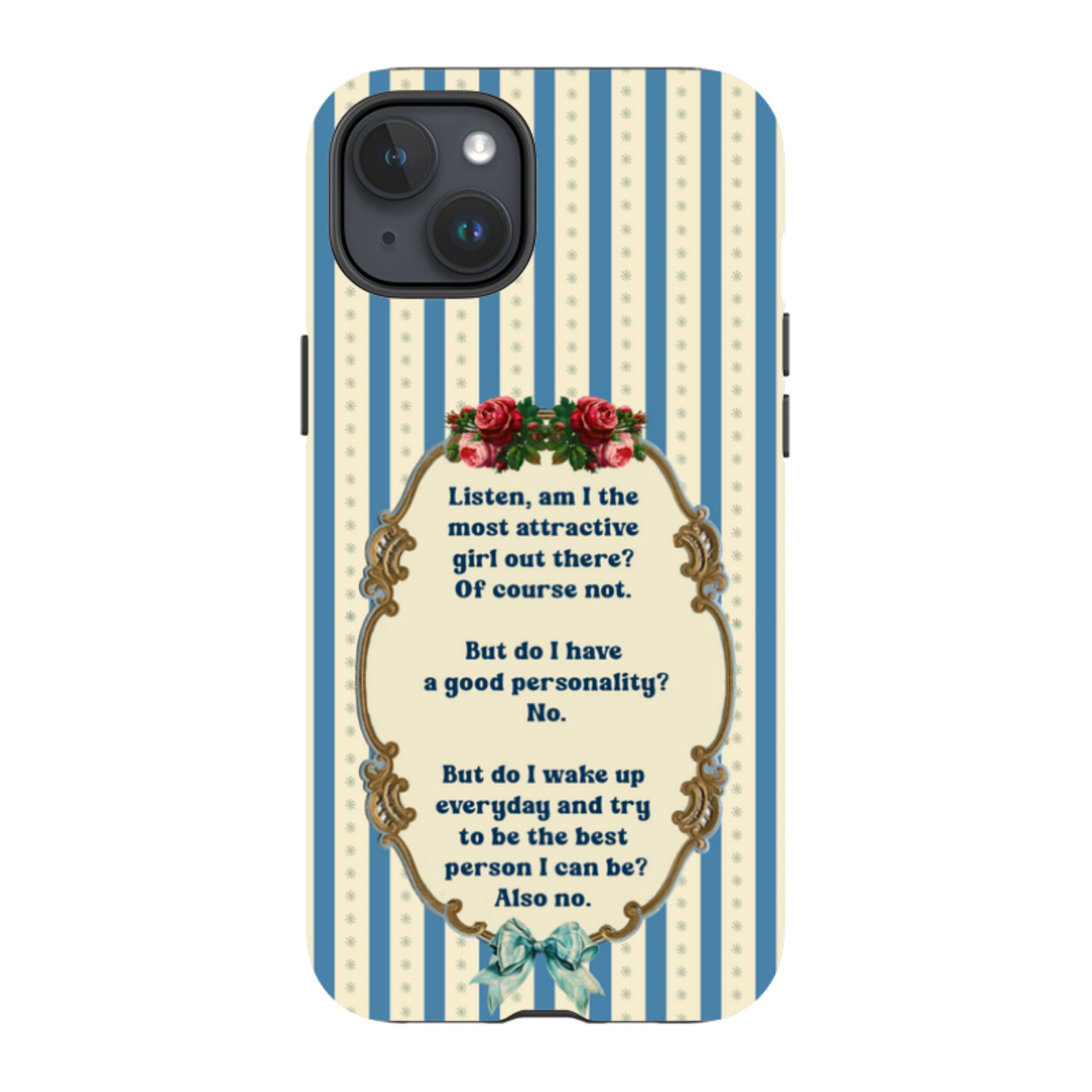 iPhone Tough Case - Attractive By Clare Jordan