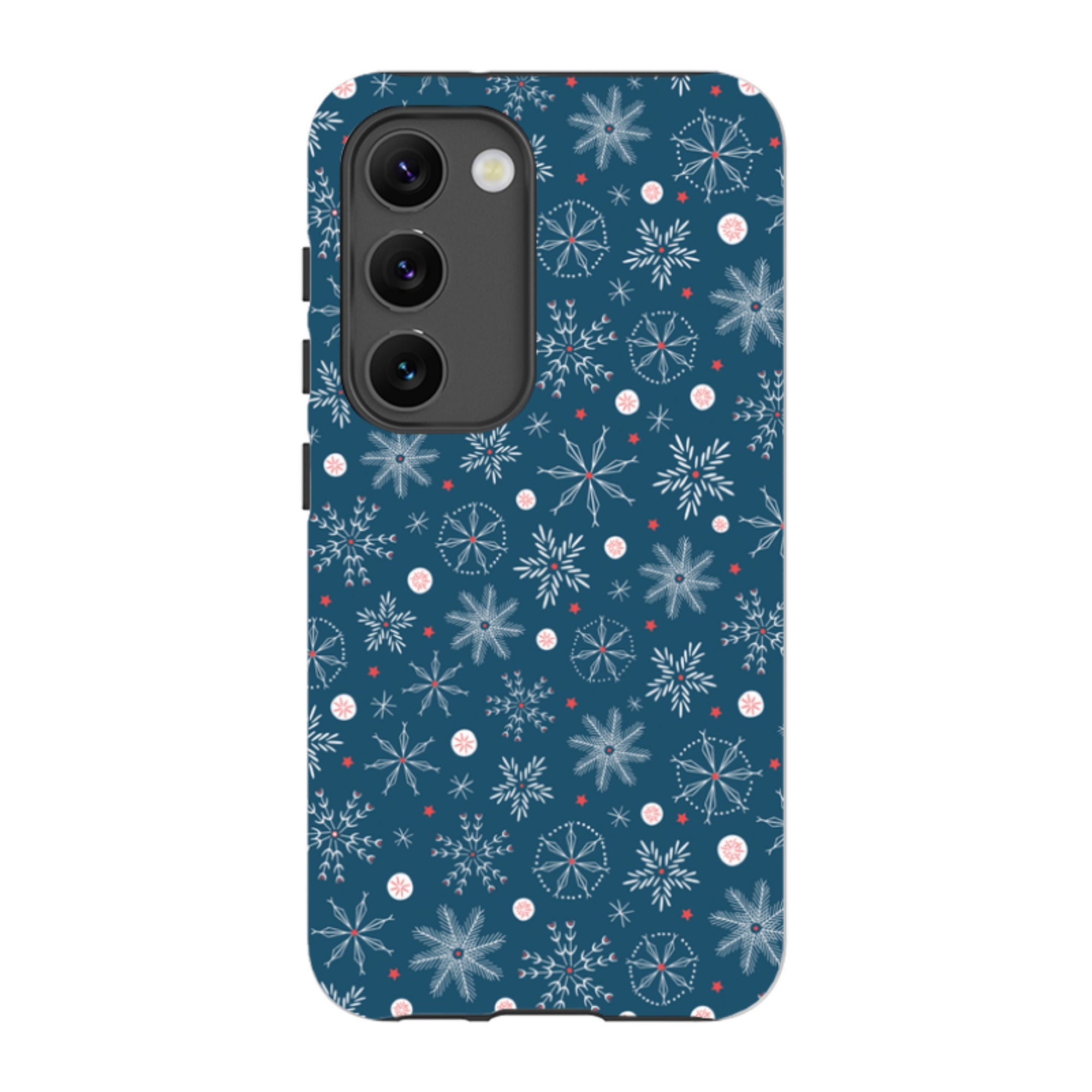 Samsung Tough Case - Christmas Snowflakes By Ali Brookes